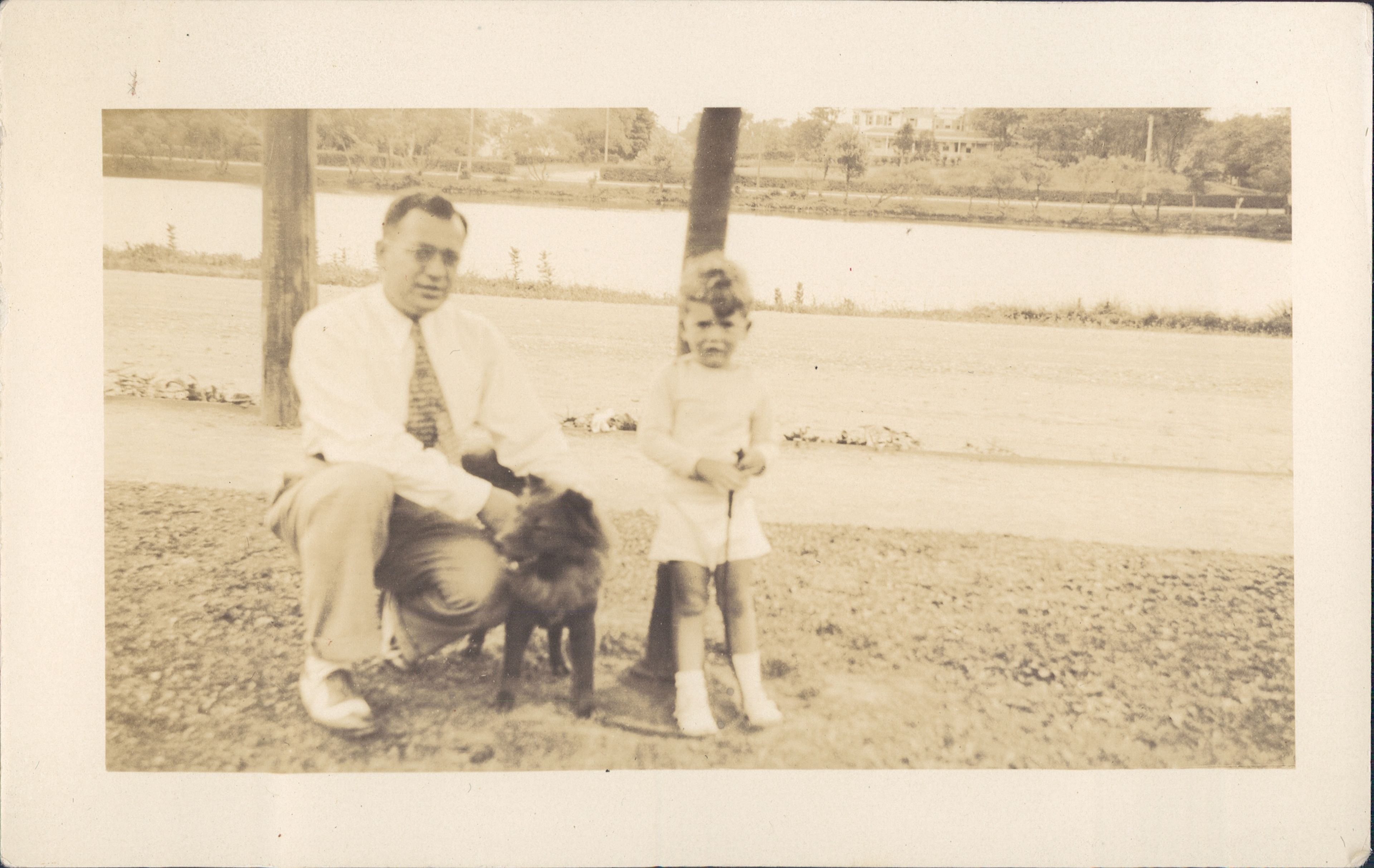 Aaron Lasser and John Lasser At The Shore House About 1934