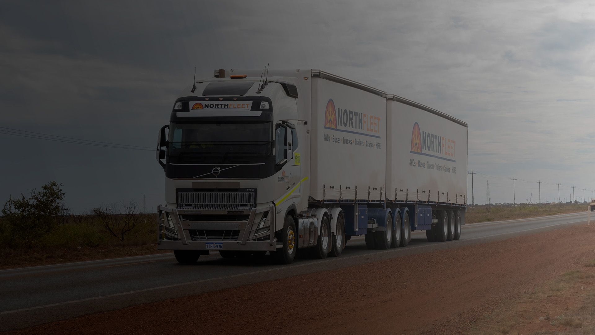 Northfleet branded truck