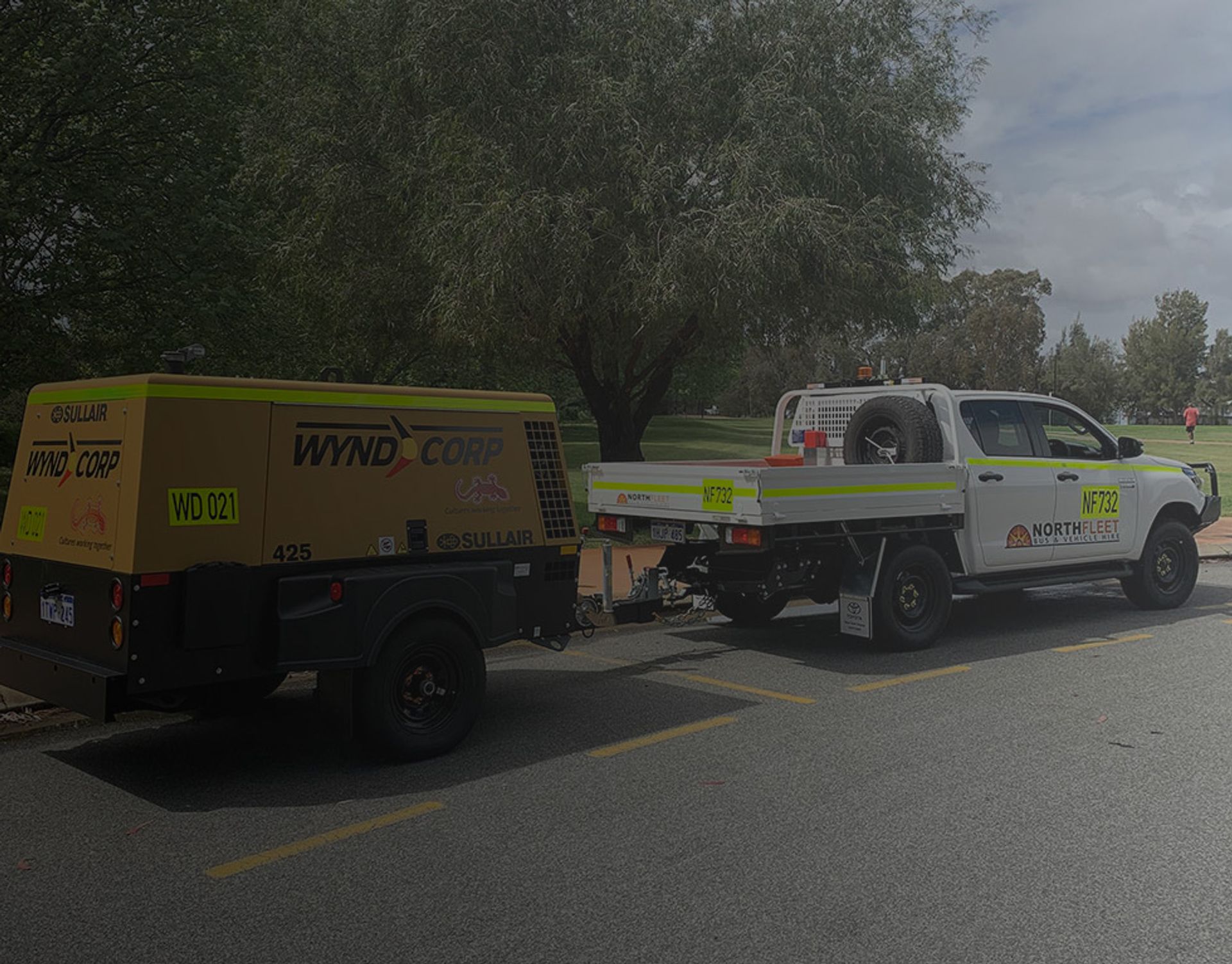 Northfleet branded truck