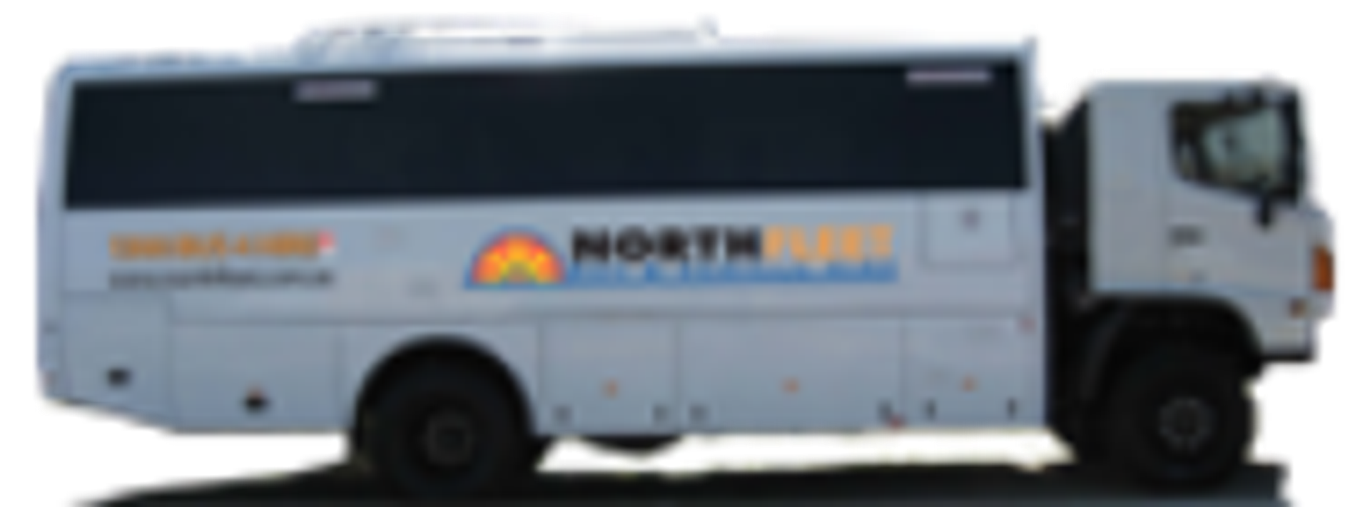 Northfleet branded 4x4 4WD bus