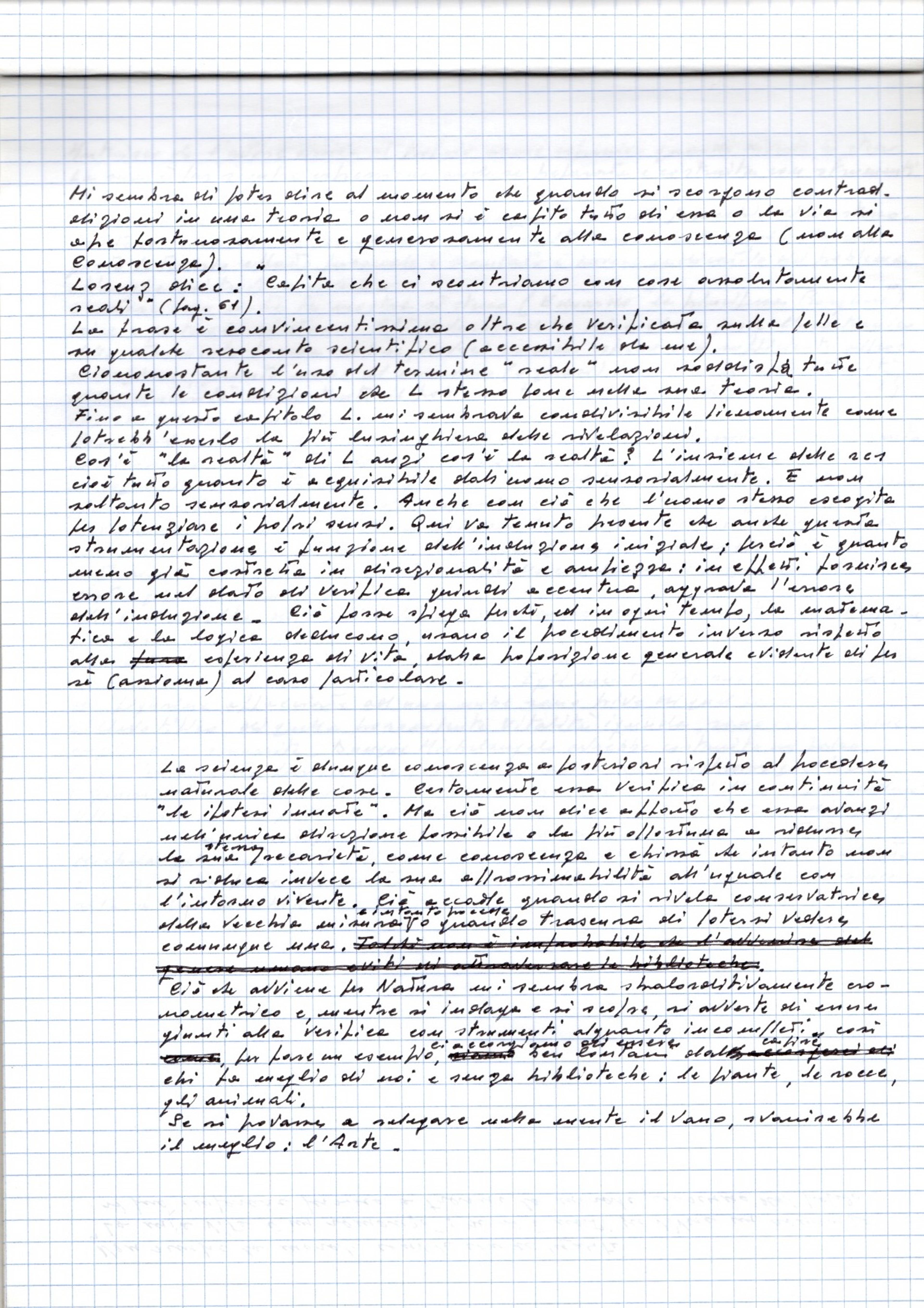 Quaderno delle parabole