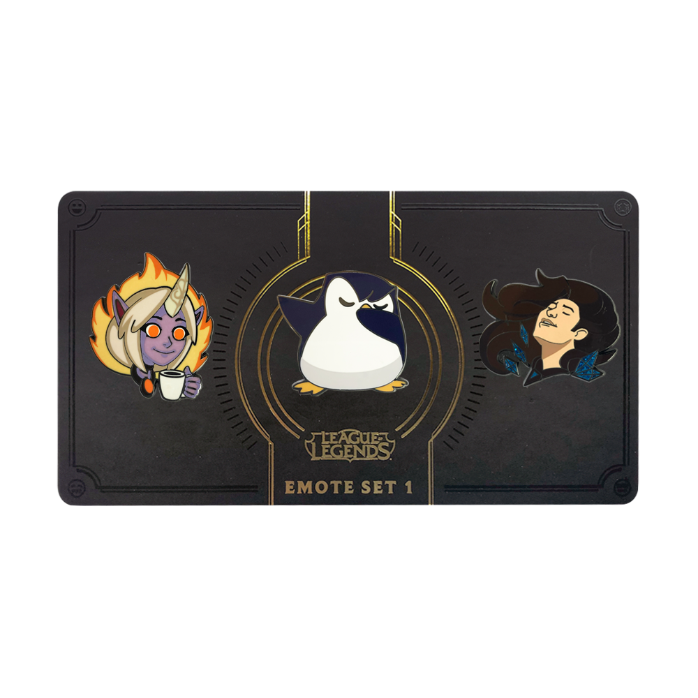Emote Pin Pack 1 | Riot Games Store