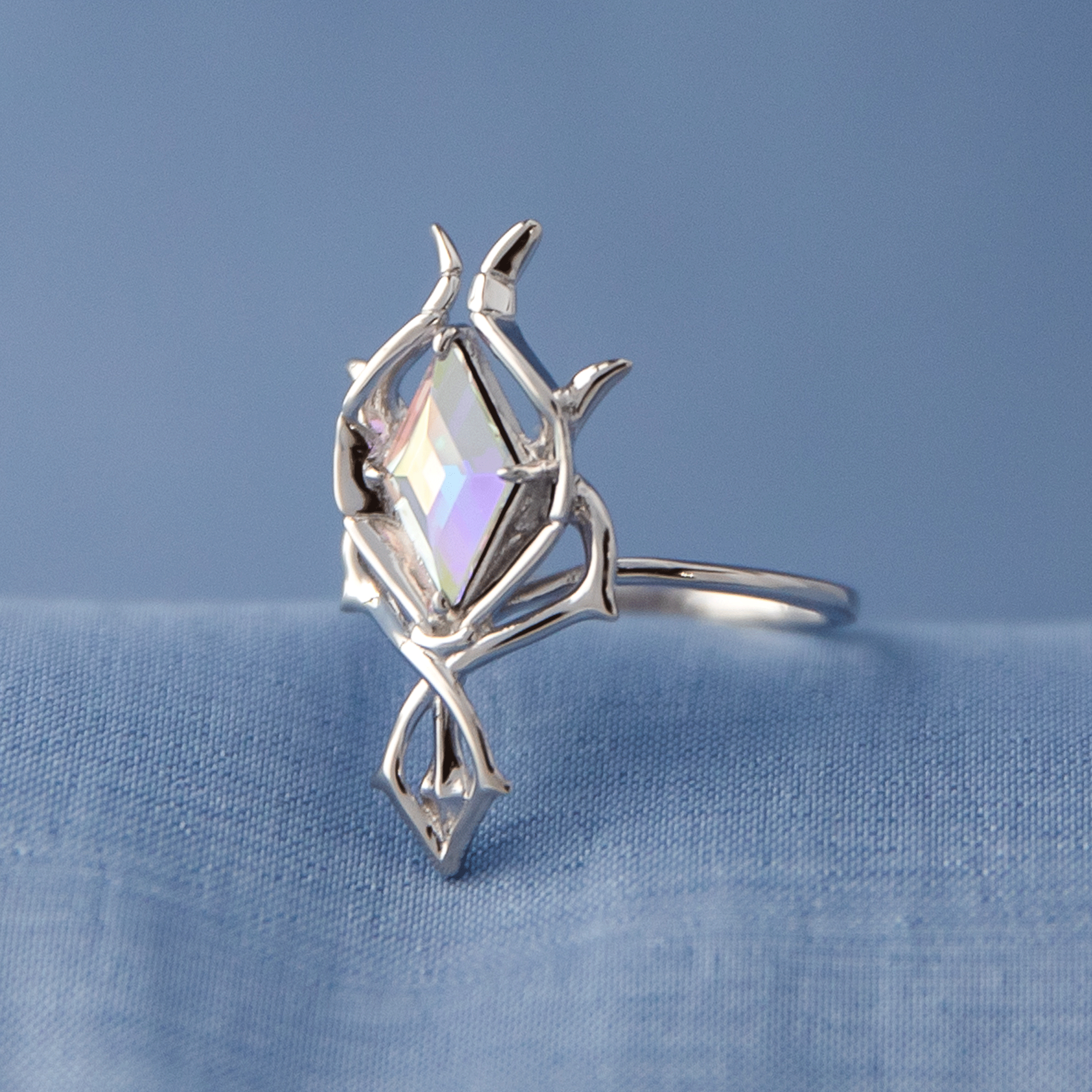 RockLove Crystal Rose Janna Staff Ring | Riot Games Store