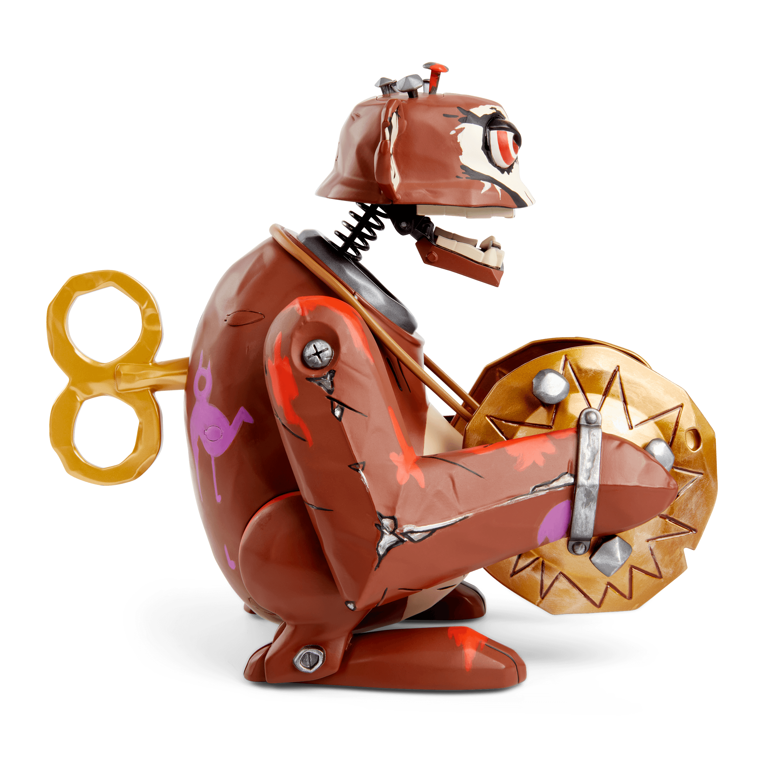 ゲームキャラクター POWDER'S WIND UP MONKEY leagueoflegends League of Legends LOL Arcane Powder Monkey Wind-Up Doll