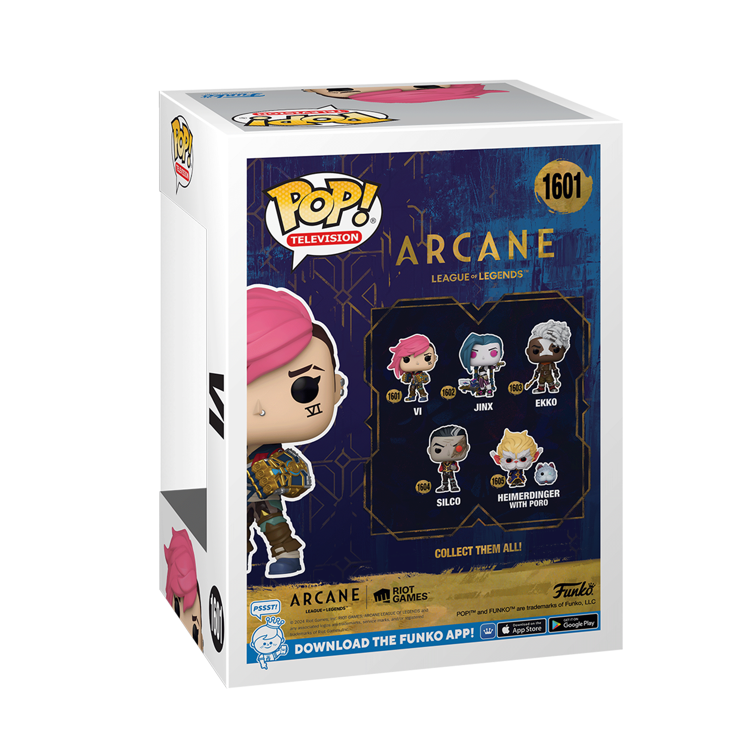 ファンコ・ポップ！ アーケイン: ヴァイ ＆ ジンクス Funko POP! Arcane Season 1 Vi | Riot Games Store