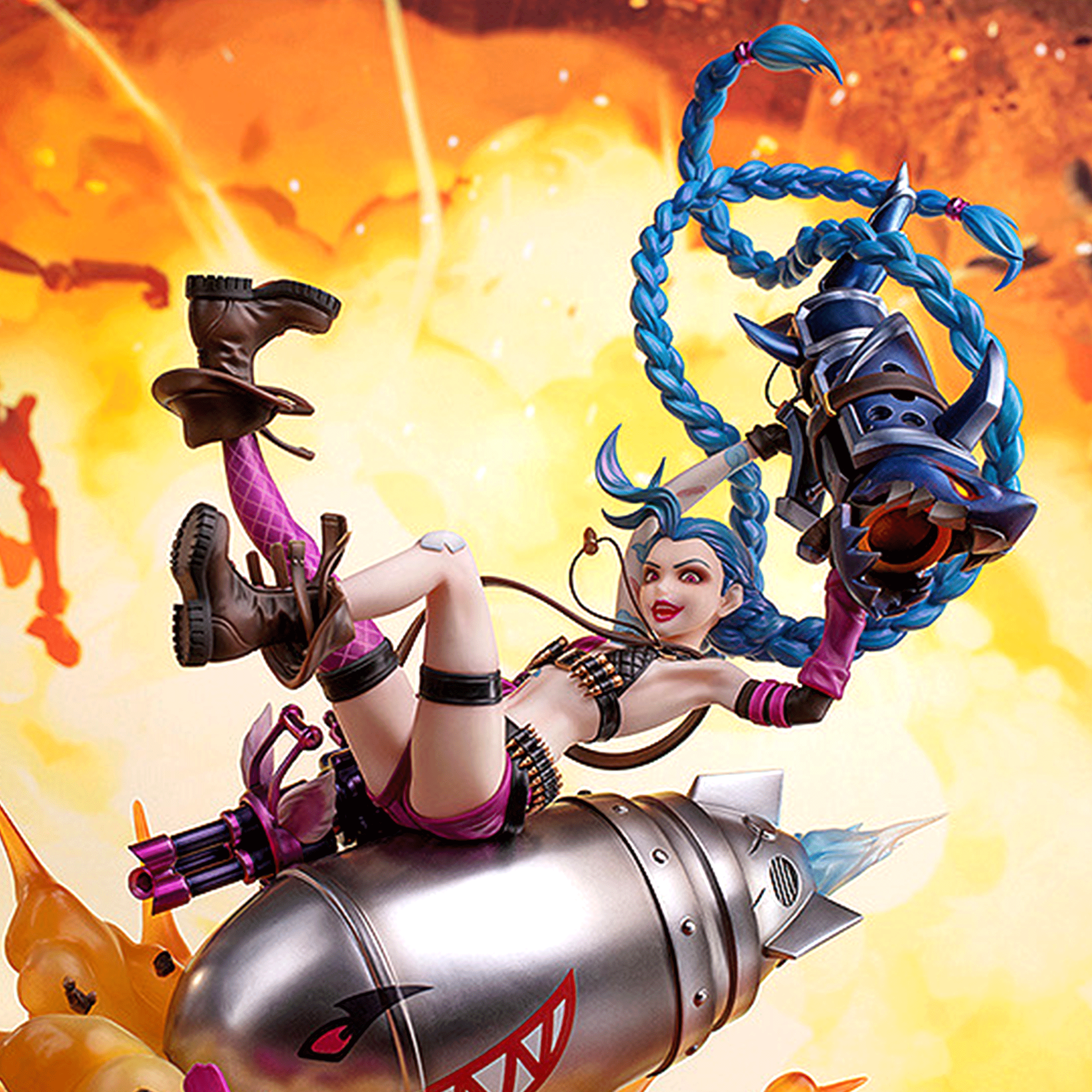リーグ・オブ・レジェンド LoL ジンクス 1/7 フィギュア[Myethos] リーグ・オブ・レジェンド LoL ジンクス 1/7 フィギュア[Myethos