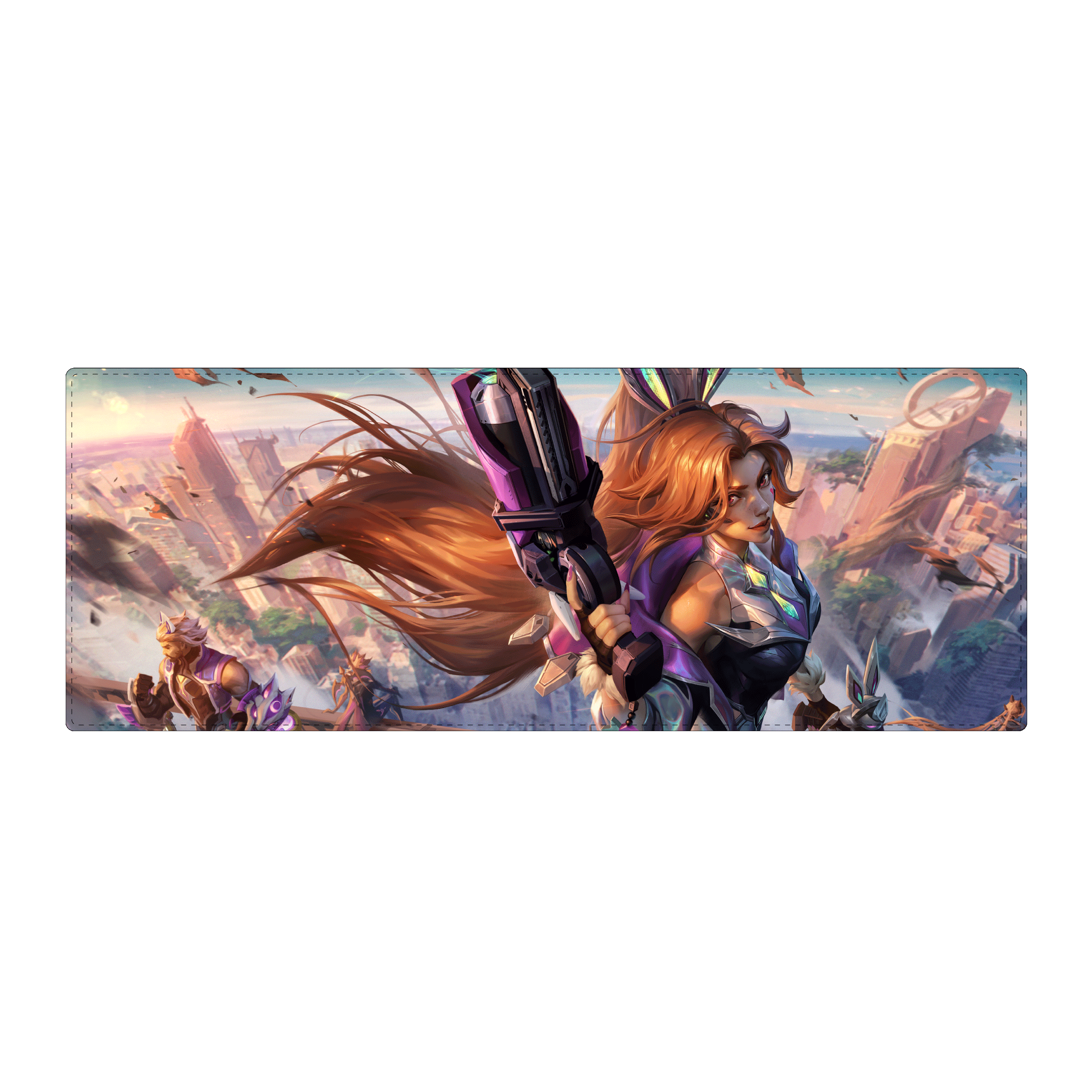 Tapis de souris XL Miss Fortune lapin de combat | Boutique Riot Games