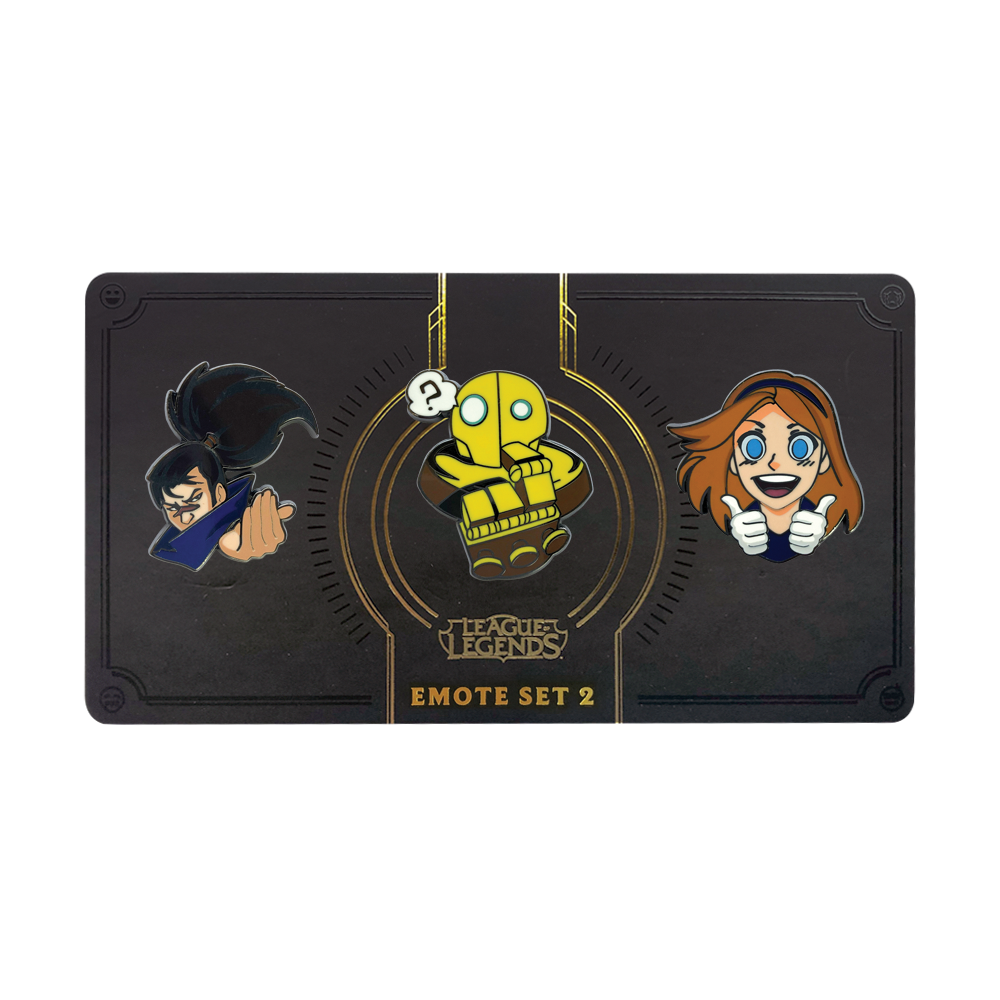 League of Legends エモートピンバッジ Emote Pin Pack 2 | Riot Games Store