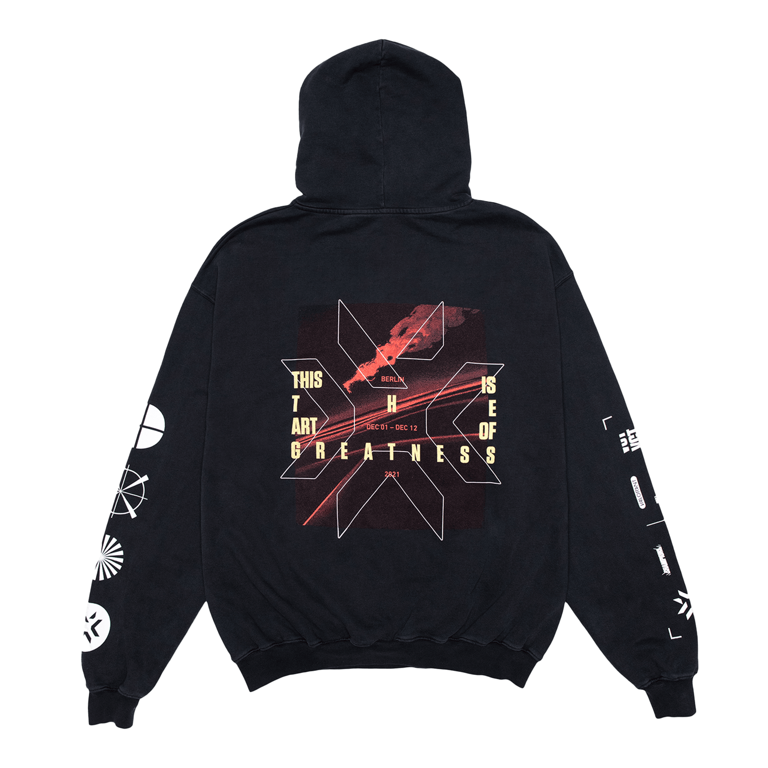 Champions 2021 Art of Greatness Hoodie Unisex Dark Navy Edition Riot Games Store