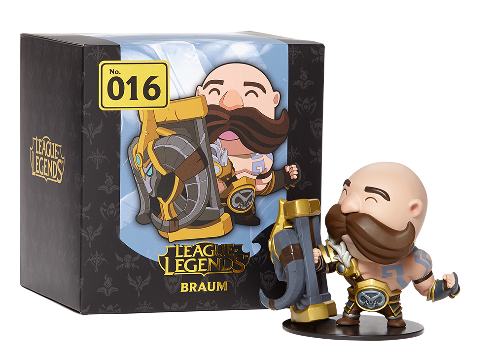 Figurine Pop League of Legends #4 pas cher : Braum