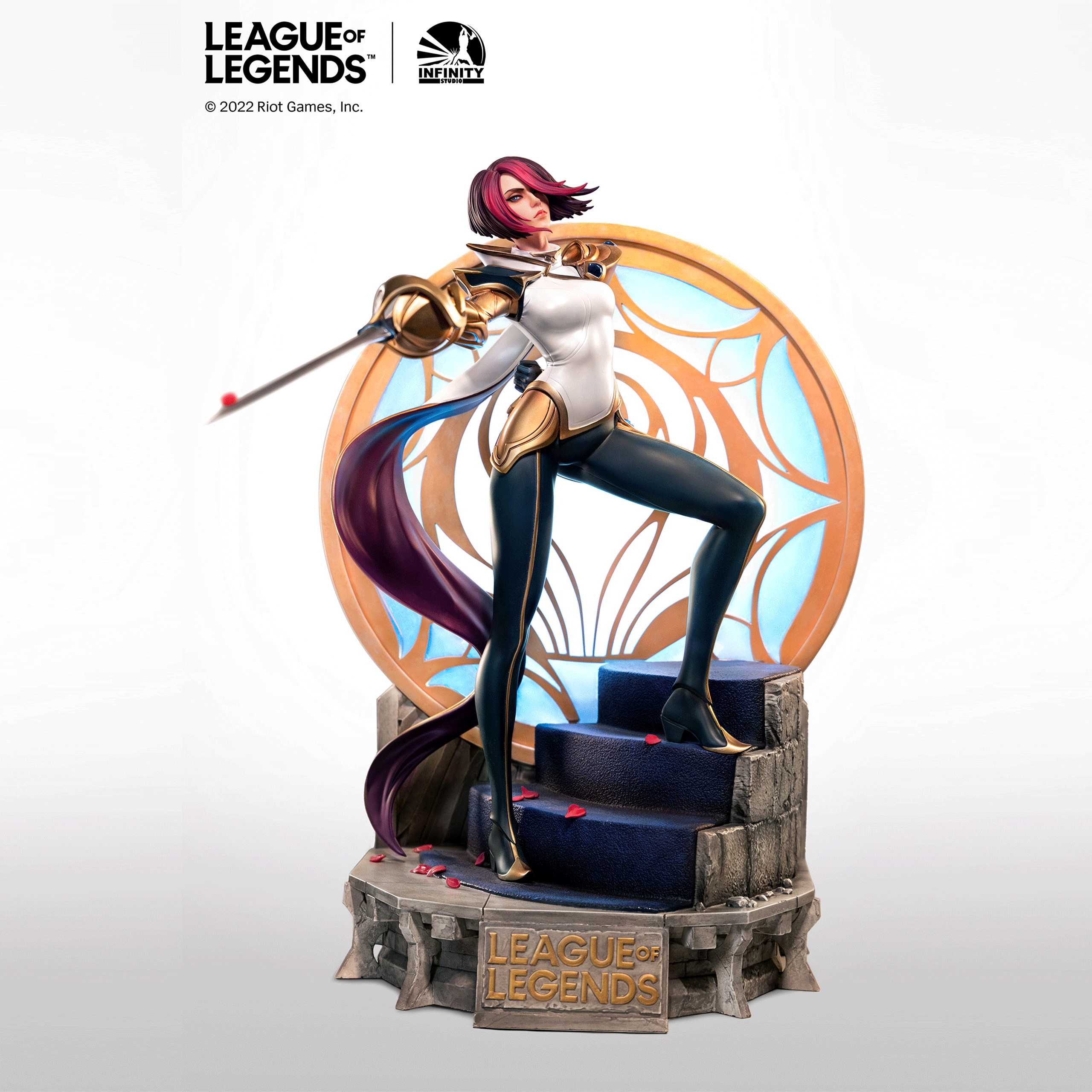 LOL INFINITY RIOT フィオラ スタチュー フィギュア Infinity Studio Fiora Quarter Scale Statue | Riot Games Store