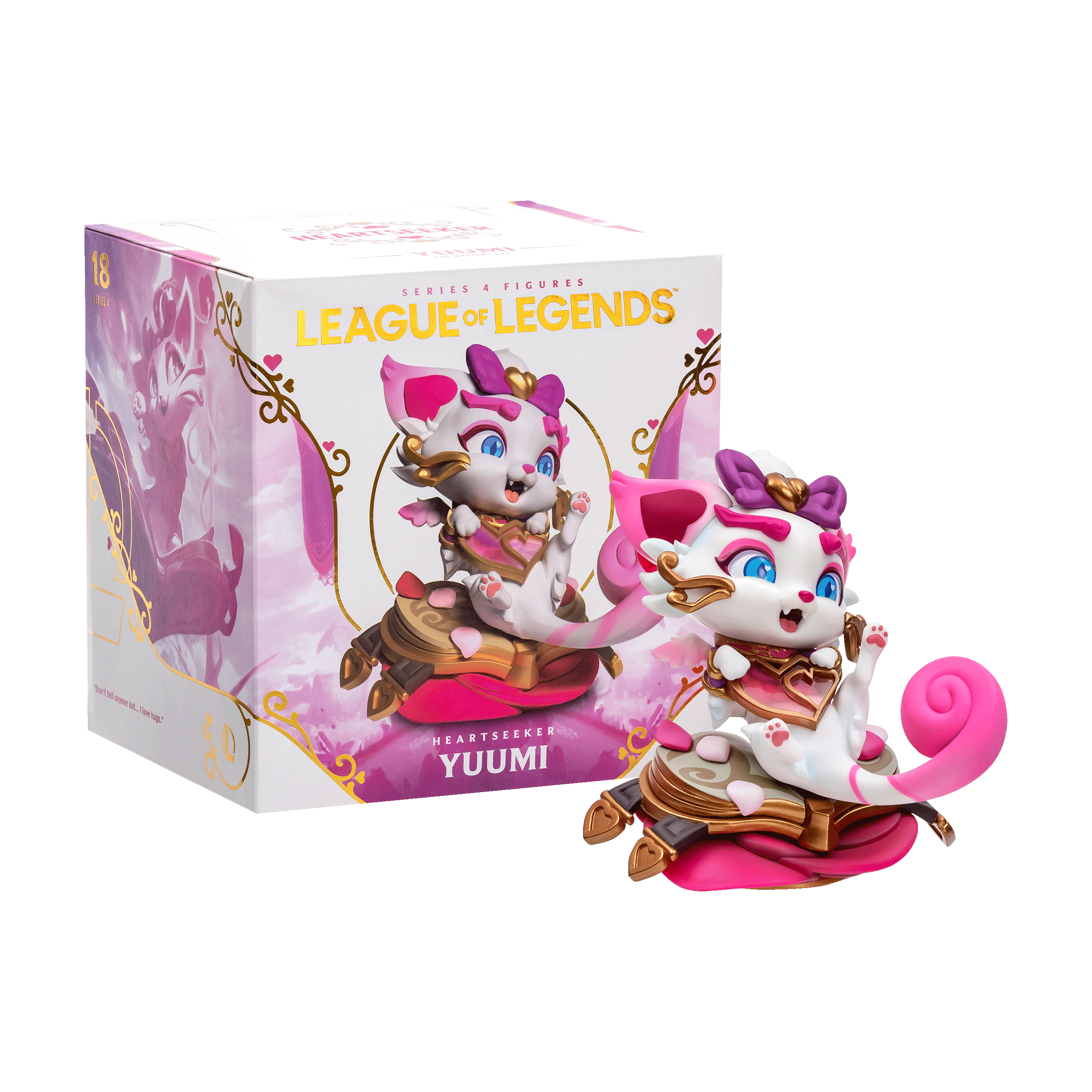 シャム猫のユーミ LOL リーグ・オブ・レジェンド アクションフィギュア モデル Heartseeker Yuumi Figure | Riot Games Store