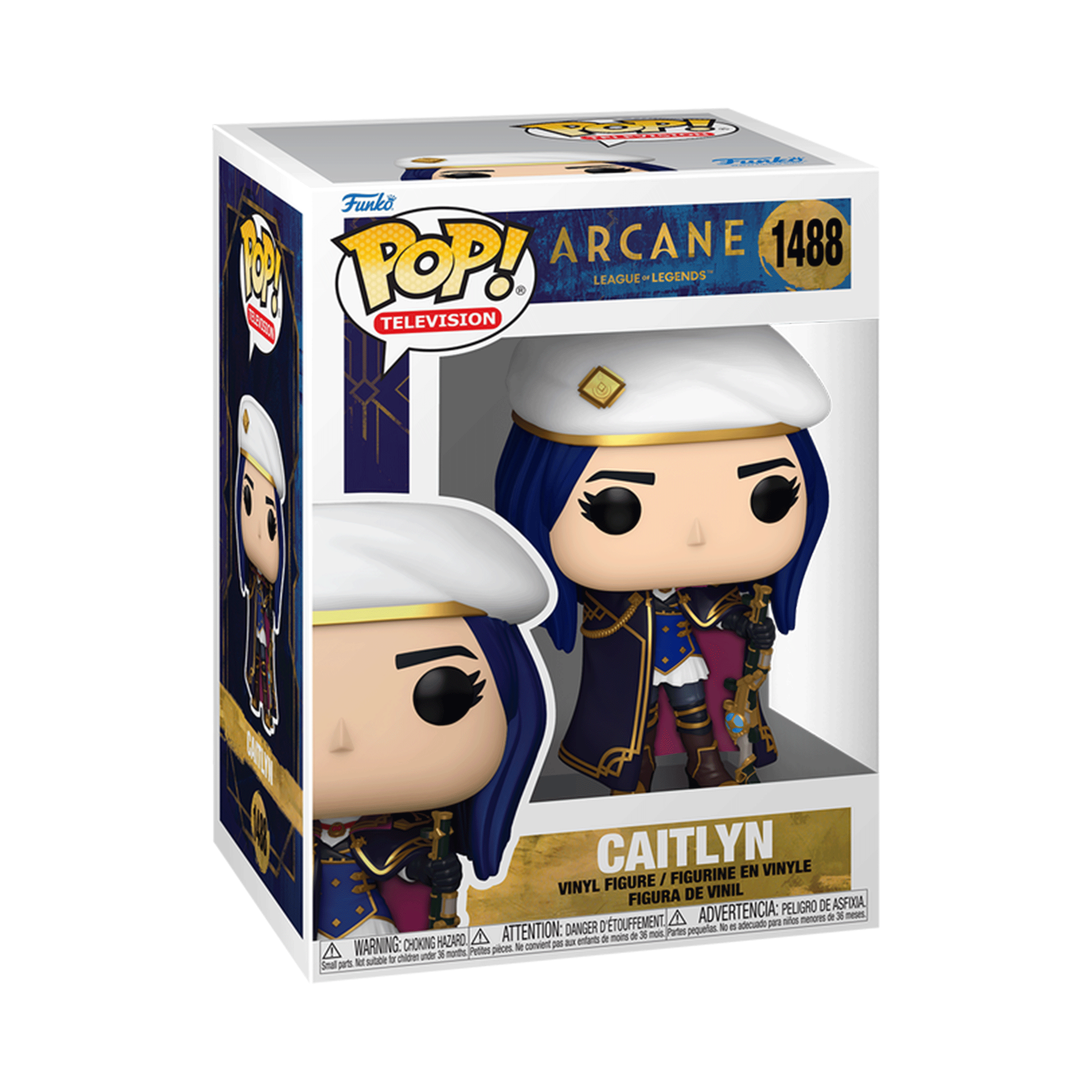 アーケイン funko pop ビクター　 ケイトリン　 メル 3セット Funko POP! Arcane Caitlyn | Riot Games Store
