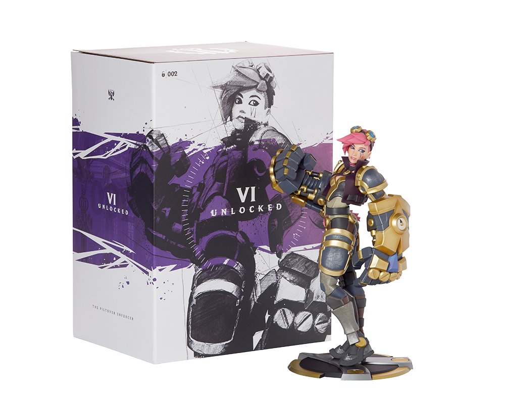ヴァイ UNLOCKED スタチュー　lol Lux Unlocked Statue | Riot Games Store