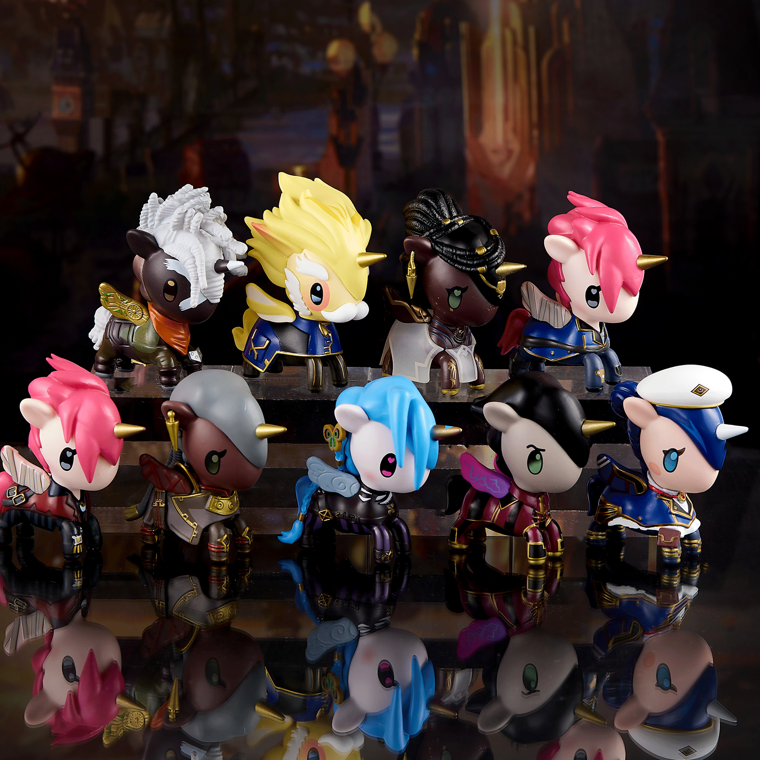 アーケイン ミニフィギュア ケイトリン　ヴァイ tokidoki x Arcane Unicorno Blind Box | Riot Games Store