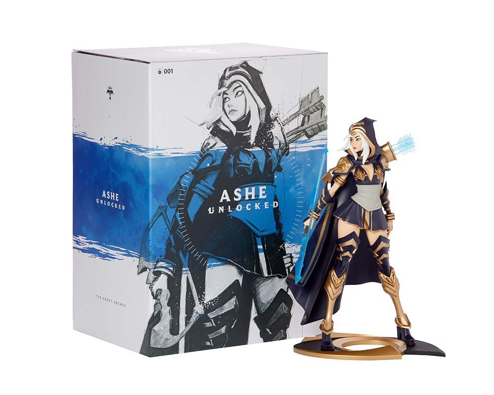 アッシュ UNLOCKED スタチュー League of Legends Ashe Unlocked Statue | Riot Games Store