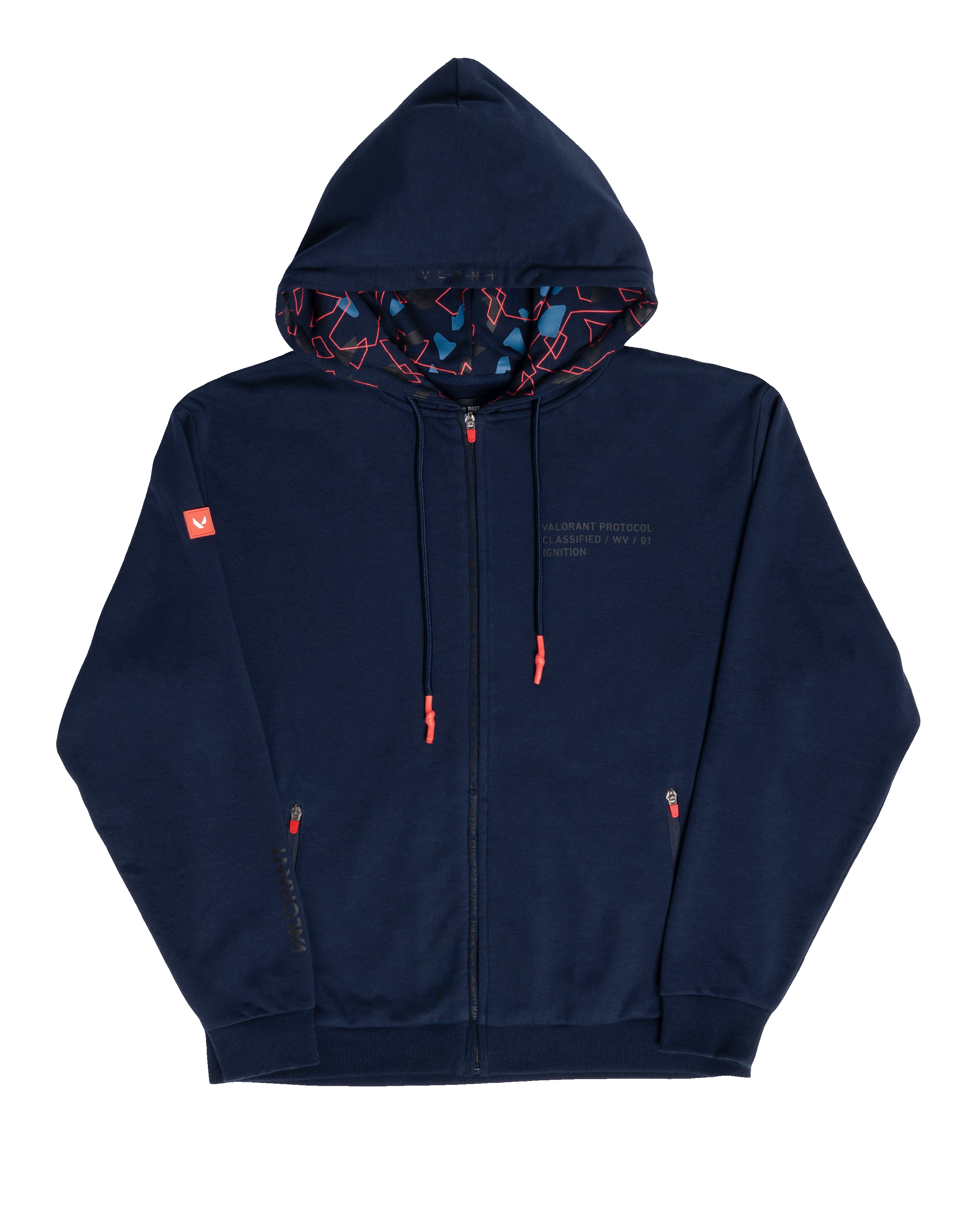 ON Hoodie VR x VALORANT CHAMPIONS XL COTTON Black SOLID Used