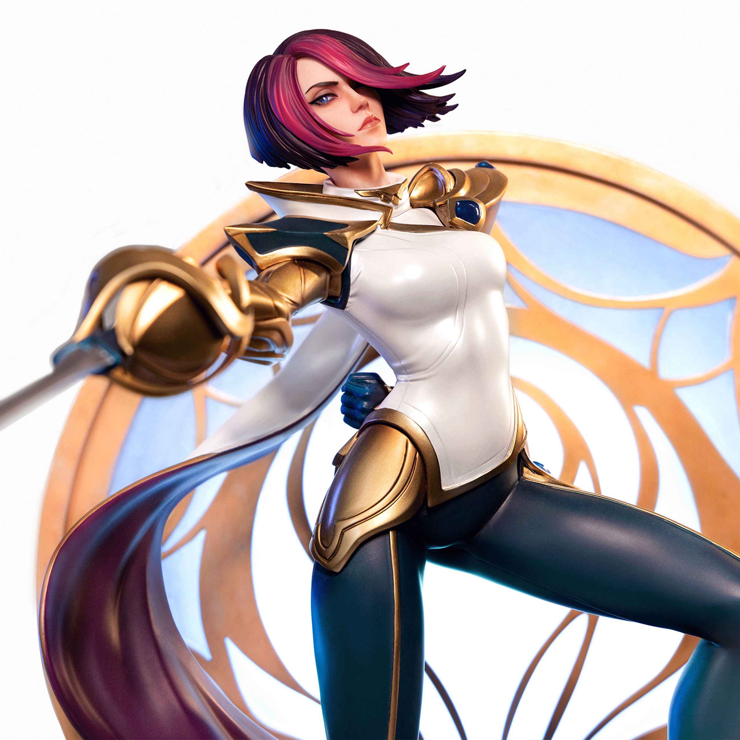 LOL INFINITY RIOT フィオラ スタチュー フィギュア Figurka Infinity Studio Fiora w skali 1:4 | Sklep Riot Games