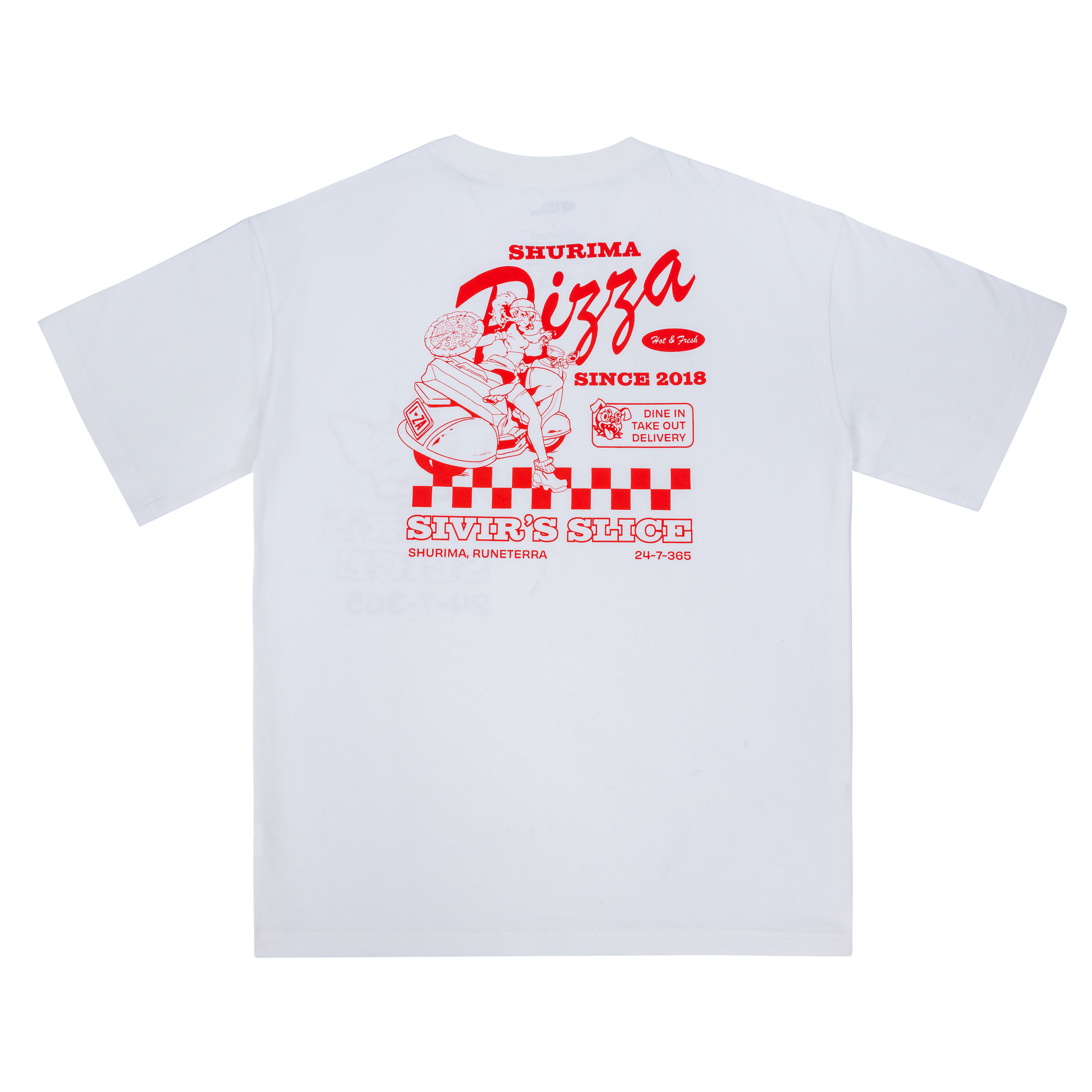 Pizza Delivery Sivir Tee | Riot Games Store