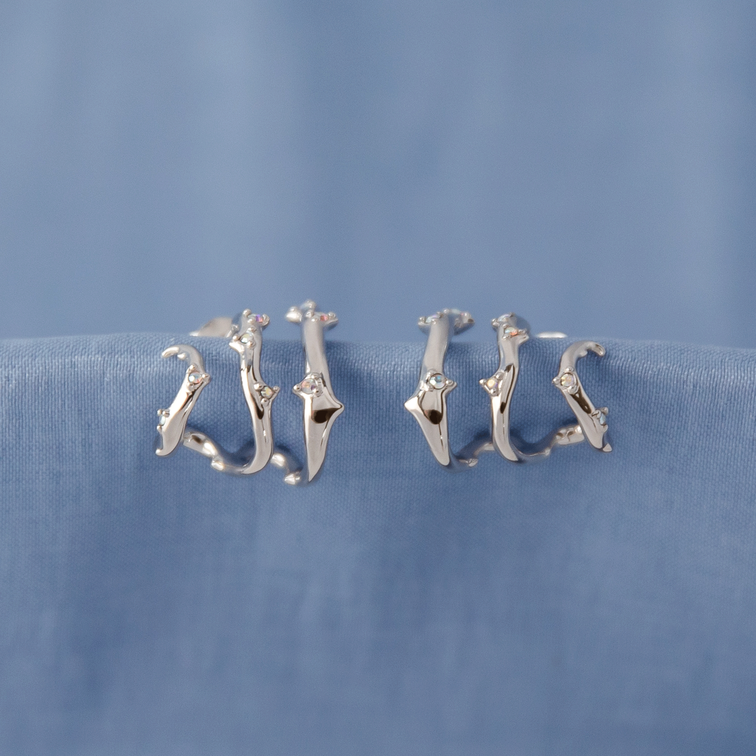 RockLove Crystal Rose Zyra Earrings | Riot Games Store