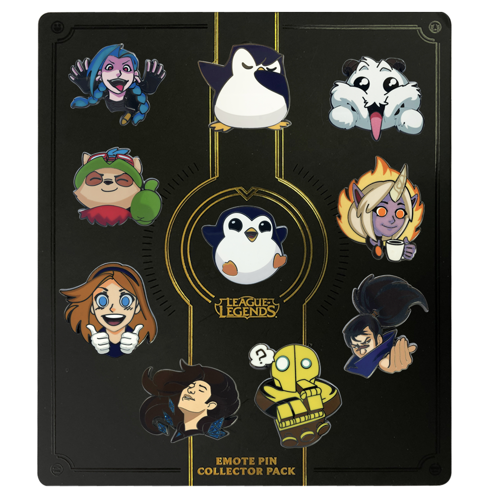 League of Legends エモートピンバッジ Emote Pin Collector Pack | Riot Games Store