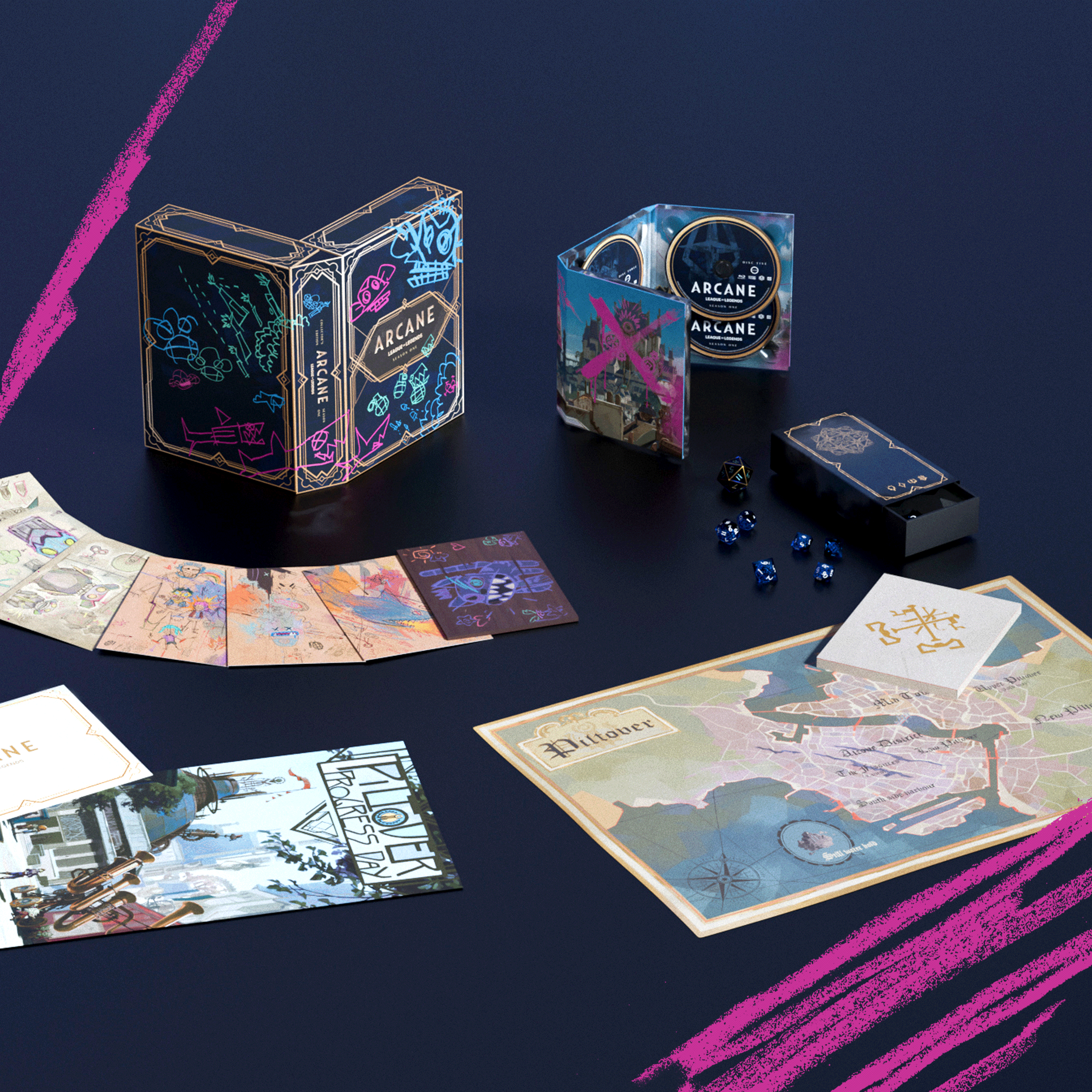 GKIDS Arcane: Season One 4K UHD Collector's Edition Set