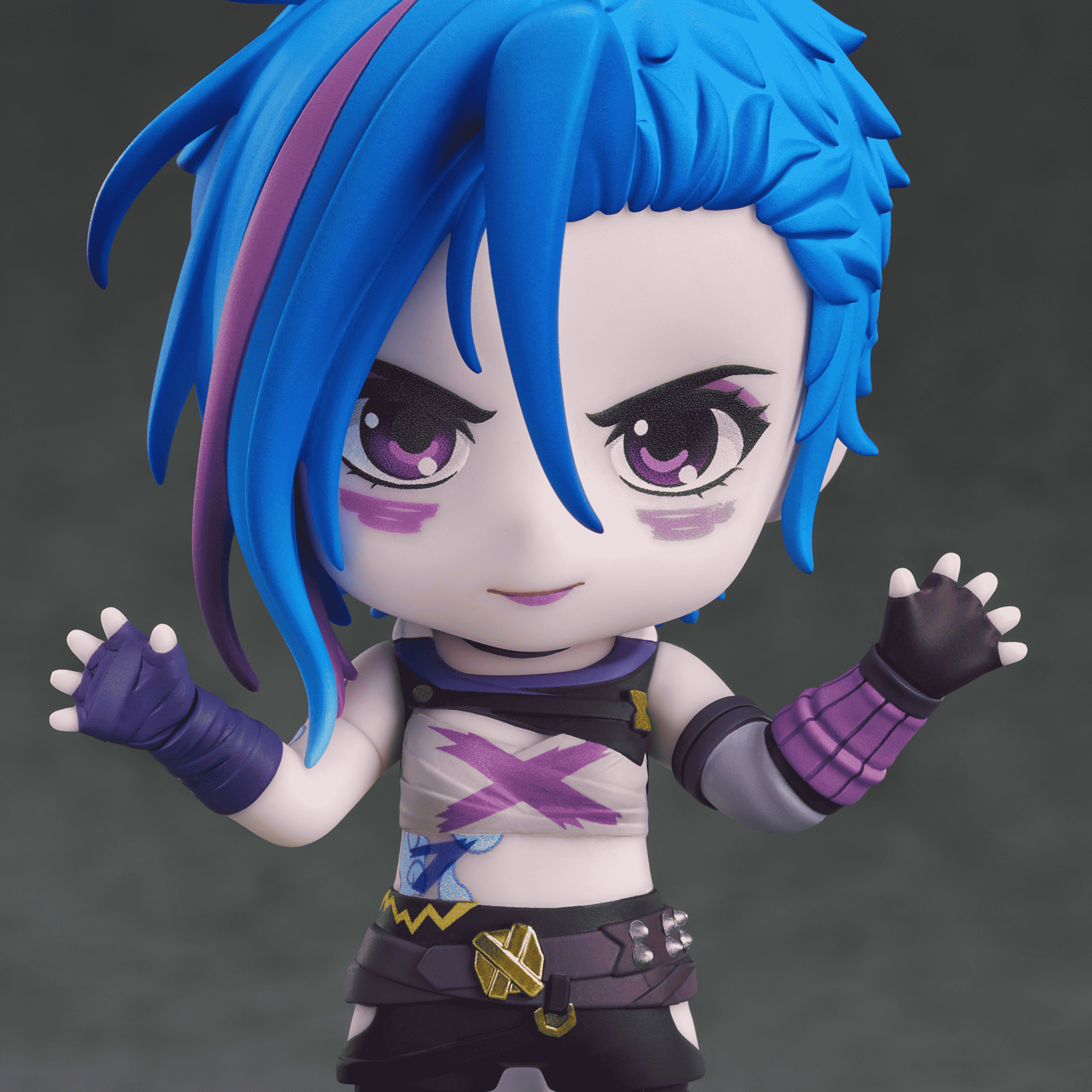 ねんどろいど ジンクス Jinx フィギュア LEAGUE of LEGENDS アーケイン