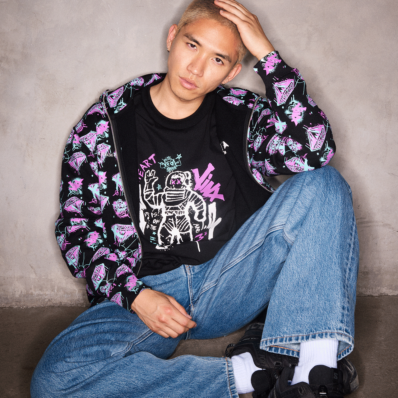 Billionaire Boys Club Arcane D&D Jinx Full Zip Hoodie | Riot Games