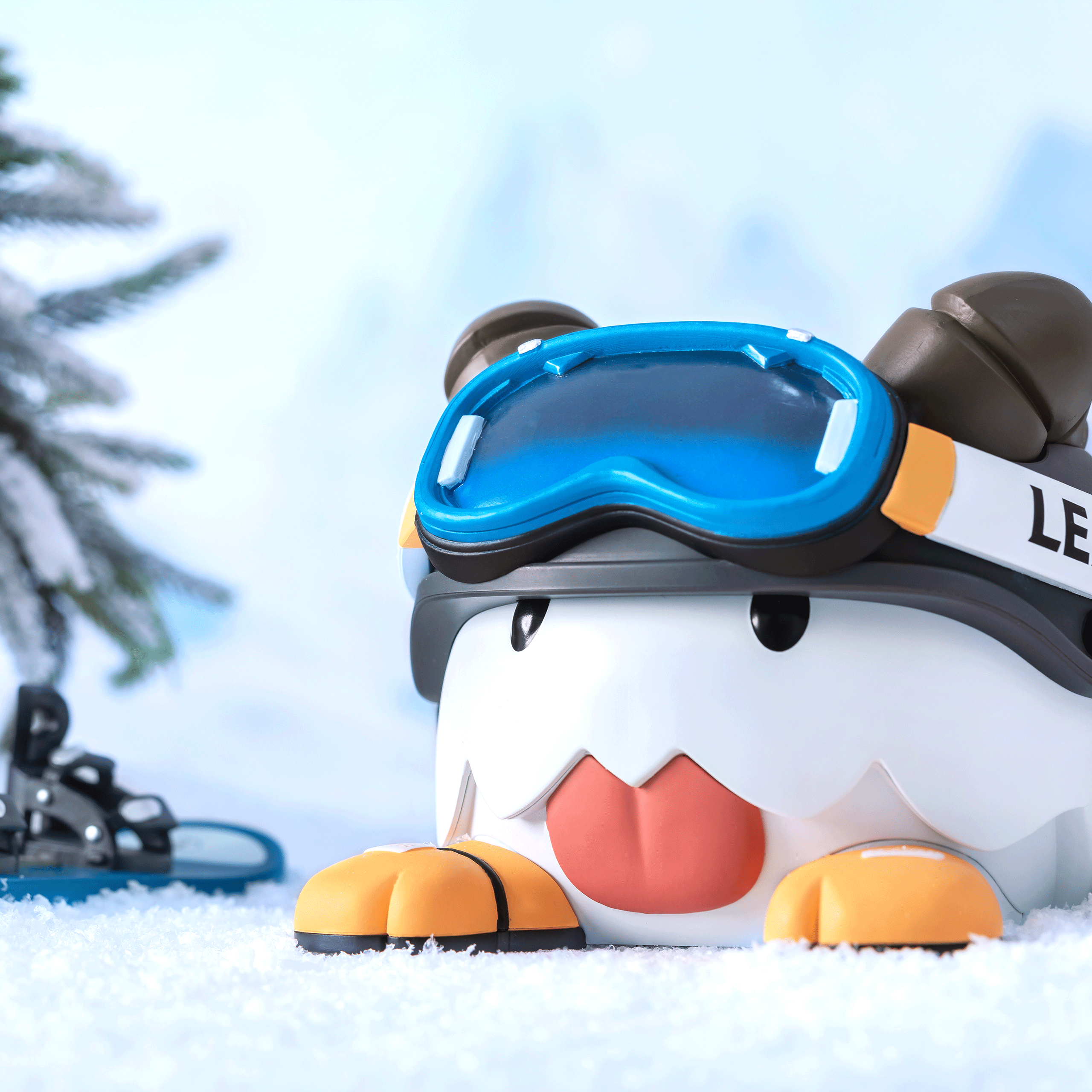 Snowboard Poro Figure | Riot Games Store