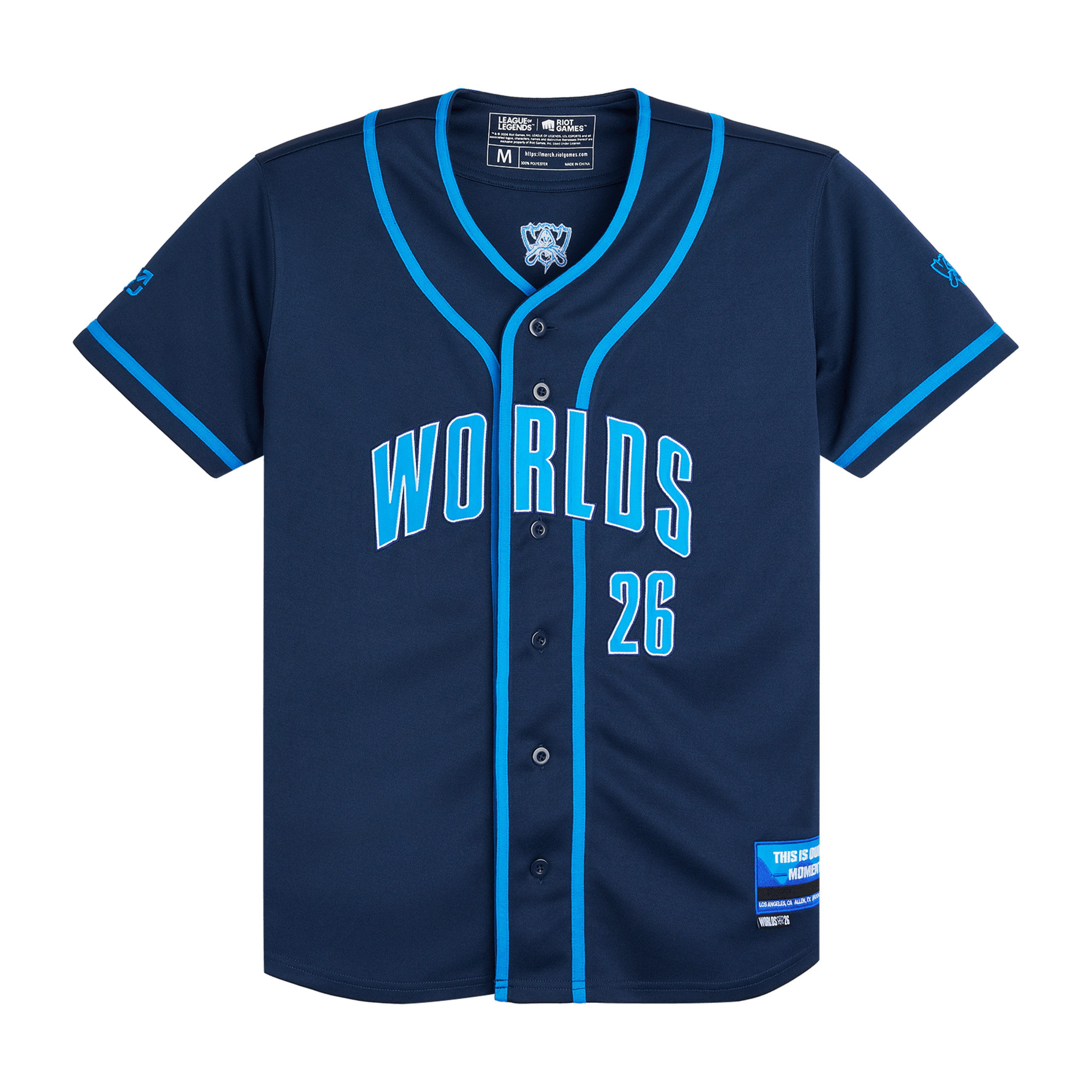 Worlds 2026 Baseball Jersey | Riot Games Store