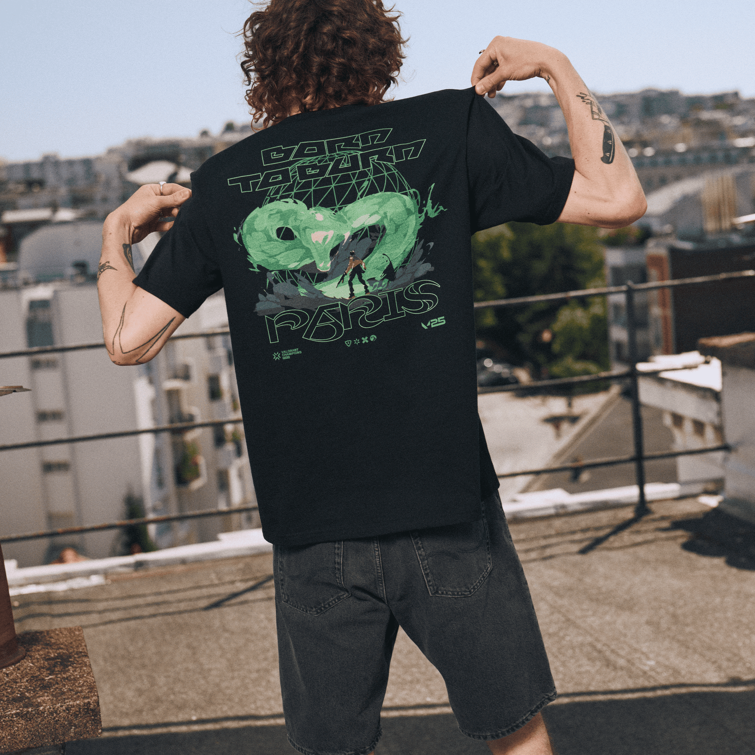 VALORANT Champions Tourᵀᴹ 2025 // Born to Burn Tee | Riot Games