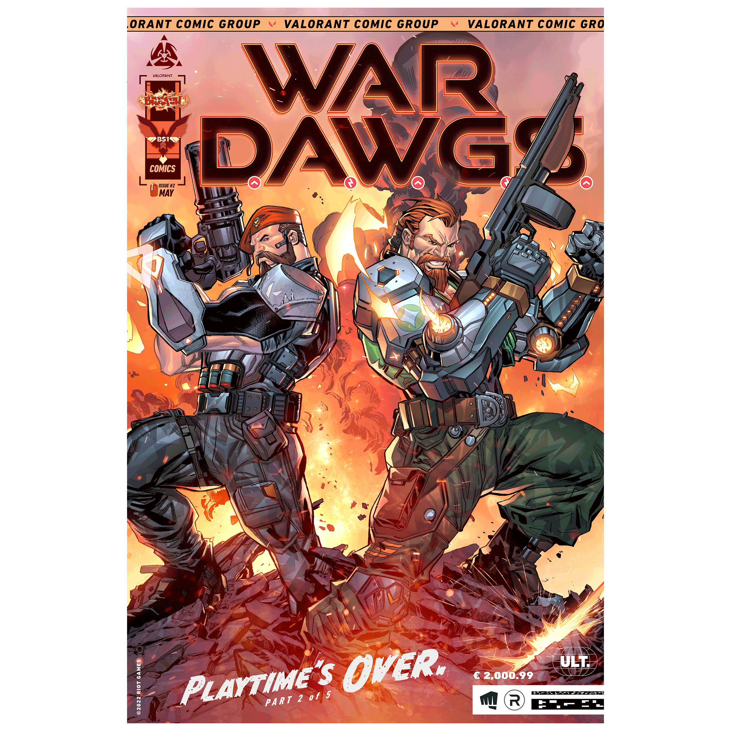 VALORANT Comic Poster - War Dawgs | Riot Games Store