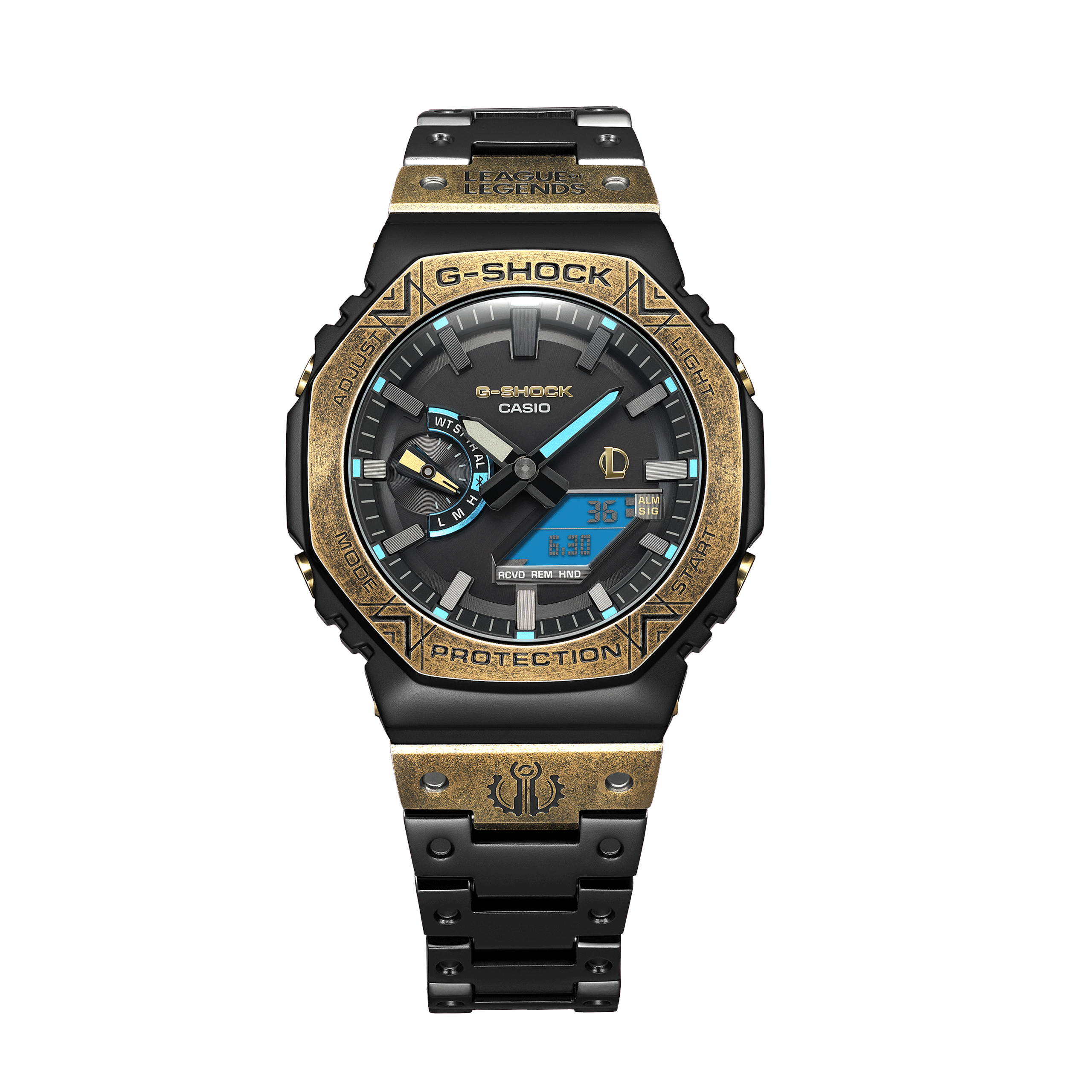 G SHOCK X LEAGUE OF LEGENDS GM2100LL 1A HEXTECH SAAT Riot Games Ma azas