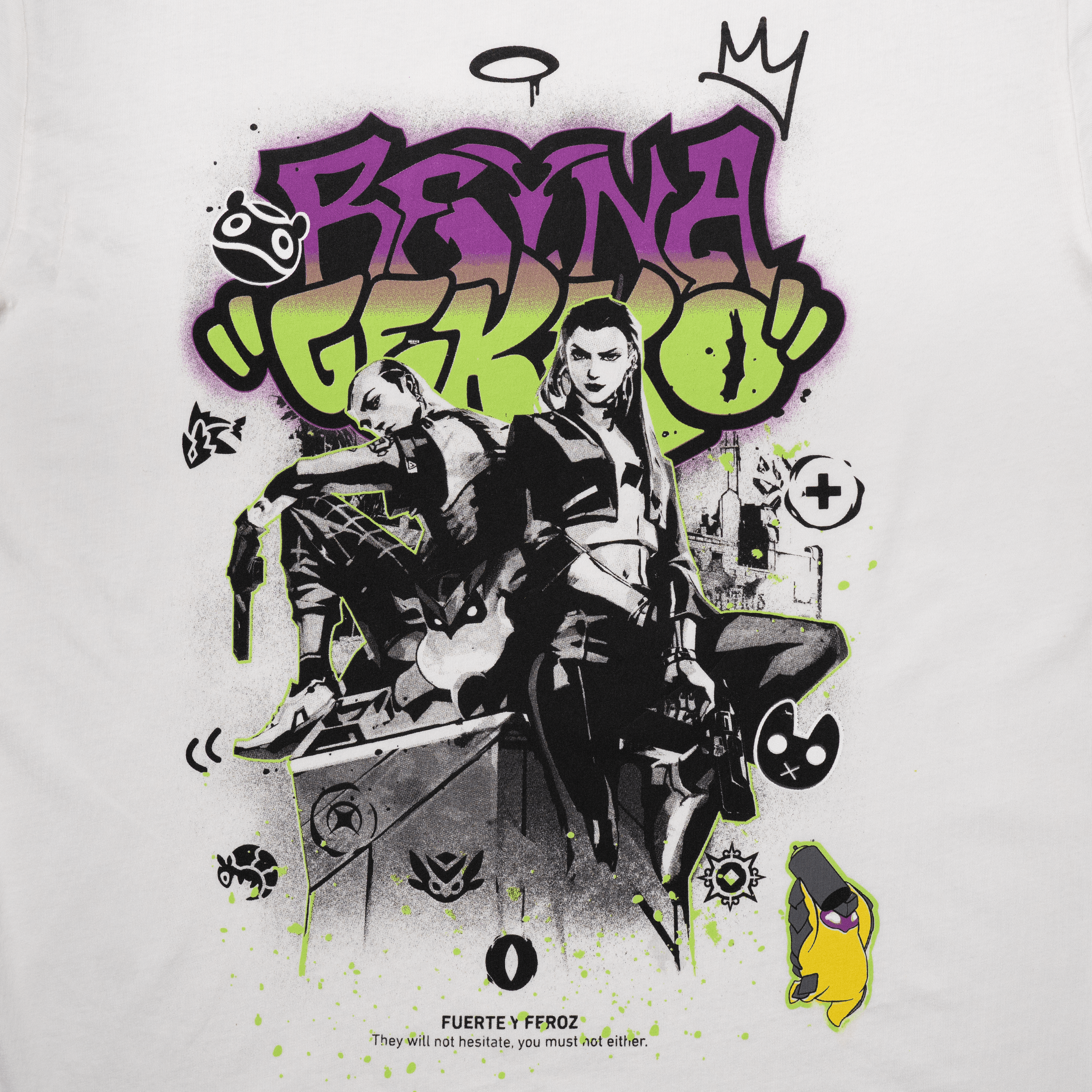 VALORANT Reyna and Gekko Graffiti Tee | Riot Games Store