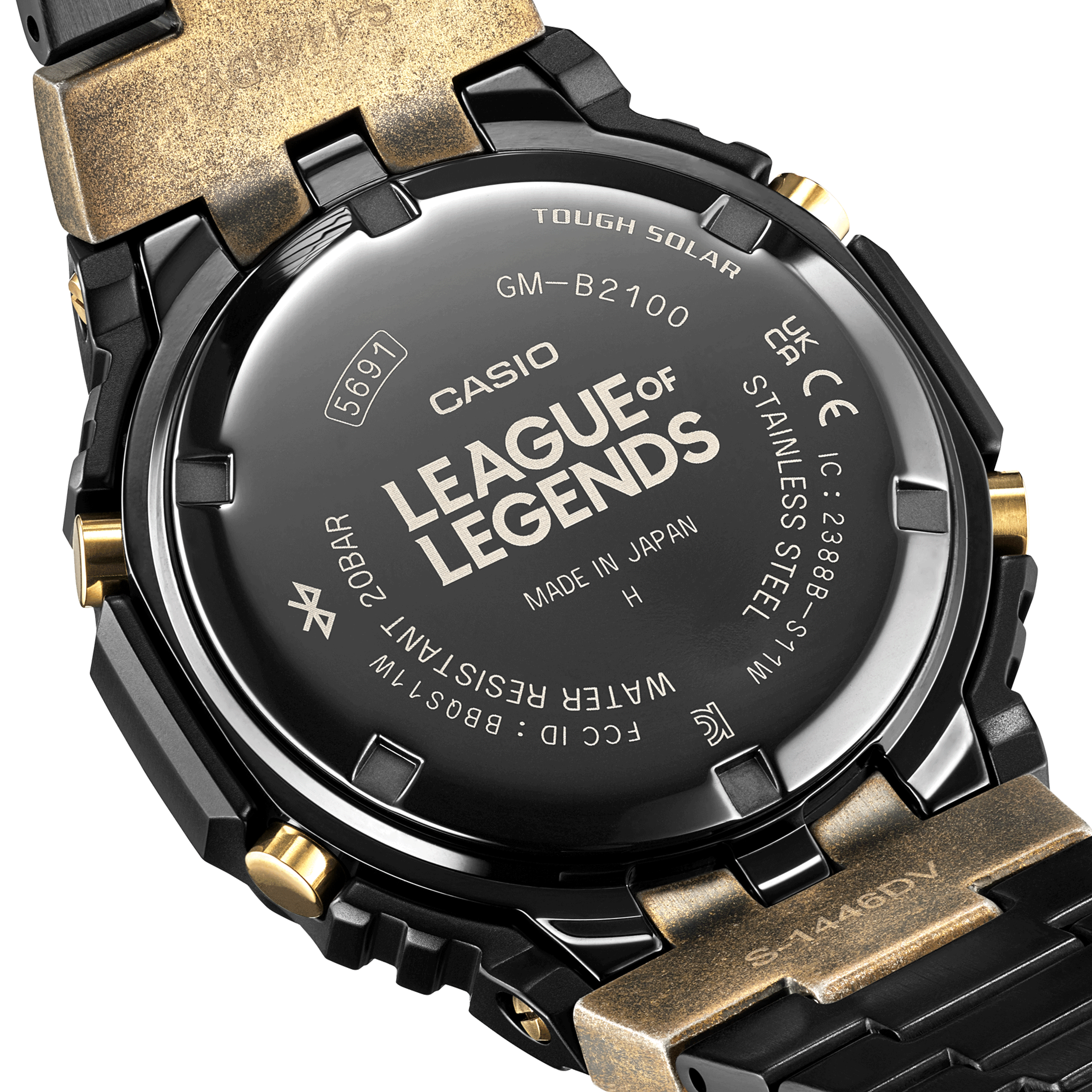 時計 G-SHOCK League of Legends Jinx Edition G-SHOCK x League of Legends GA-110LL-1A Jinx Watch | Riot Games Store