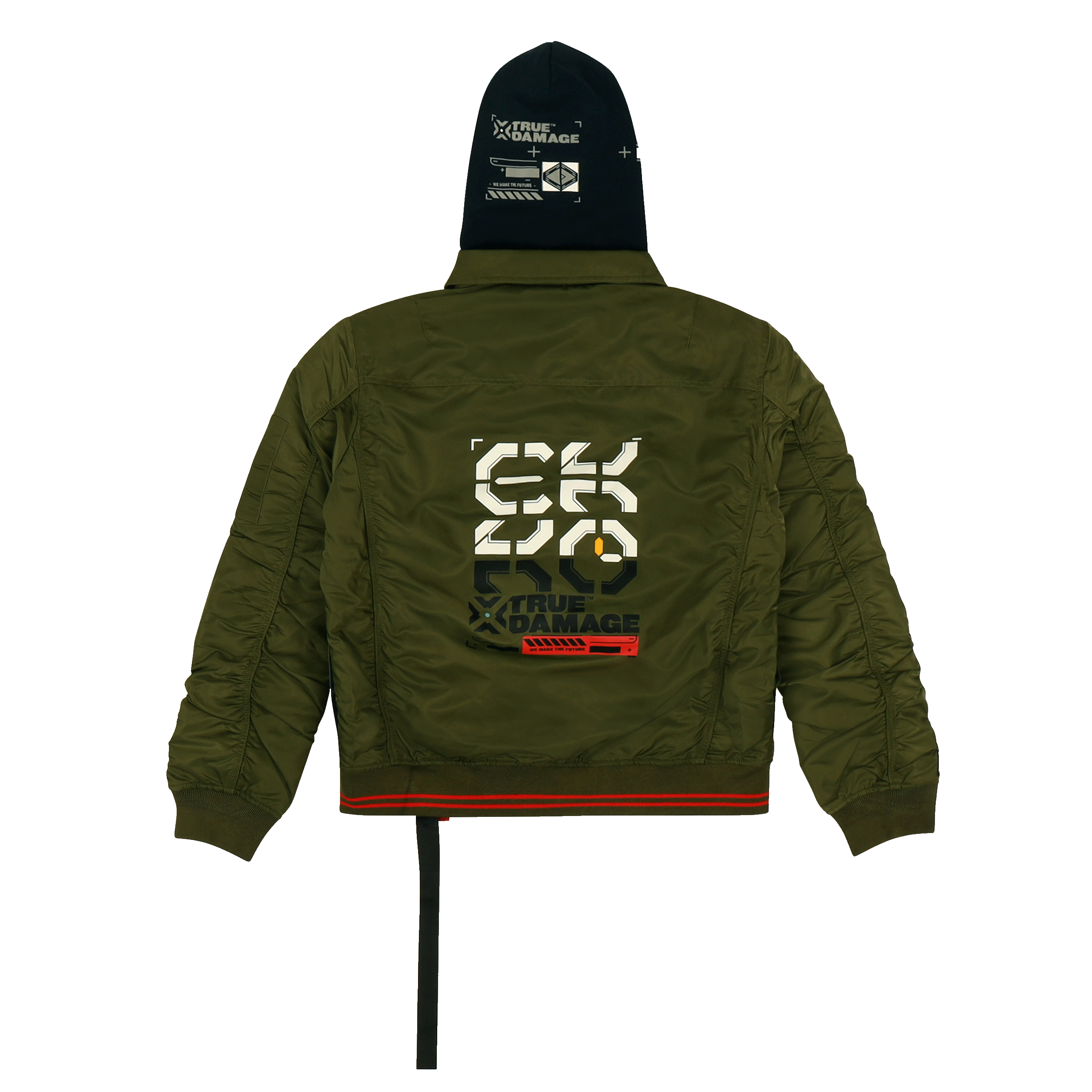 True Damage Ekko Street Style Jacket (Green) | Riot Games Store