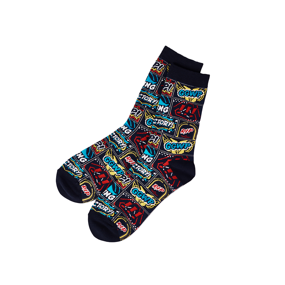 Chaussettes les Rugbymen - Castagne