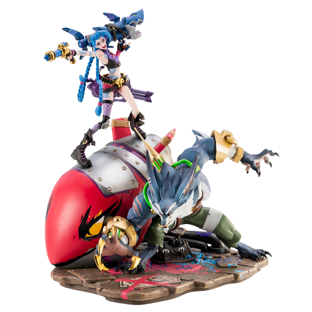 2XKOᵀᴹ Ahri and Ekko 1/10 Scale Statue | Riot Games Store