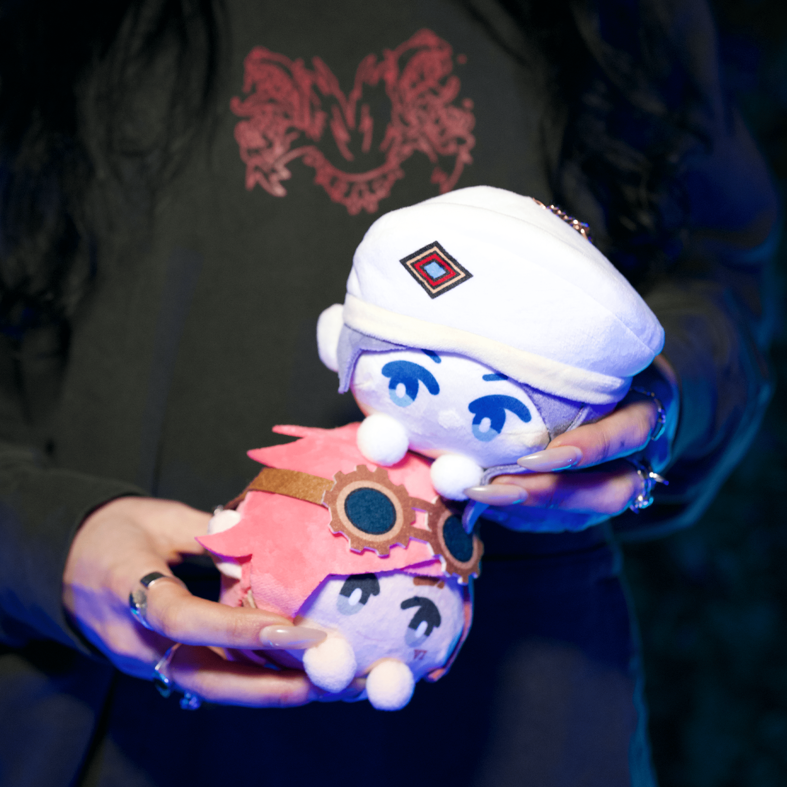 ぬいぐるみ caitlyn Arcane：League Of Legends Vi Caitlyn 40cm Sitting Plush Toy Pillow