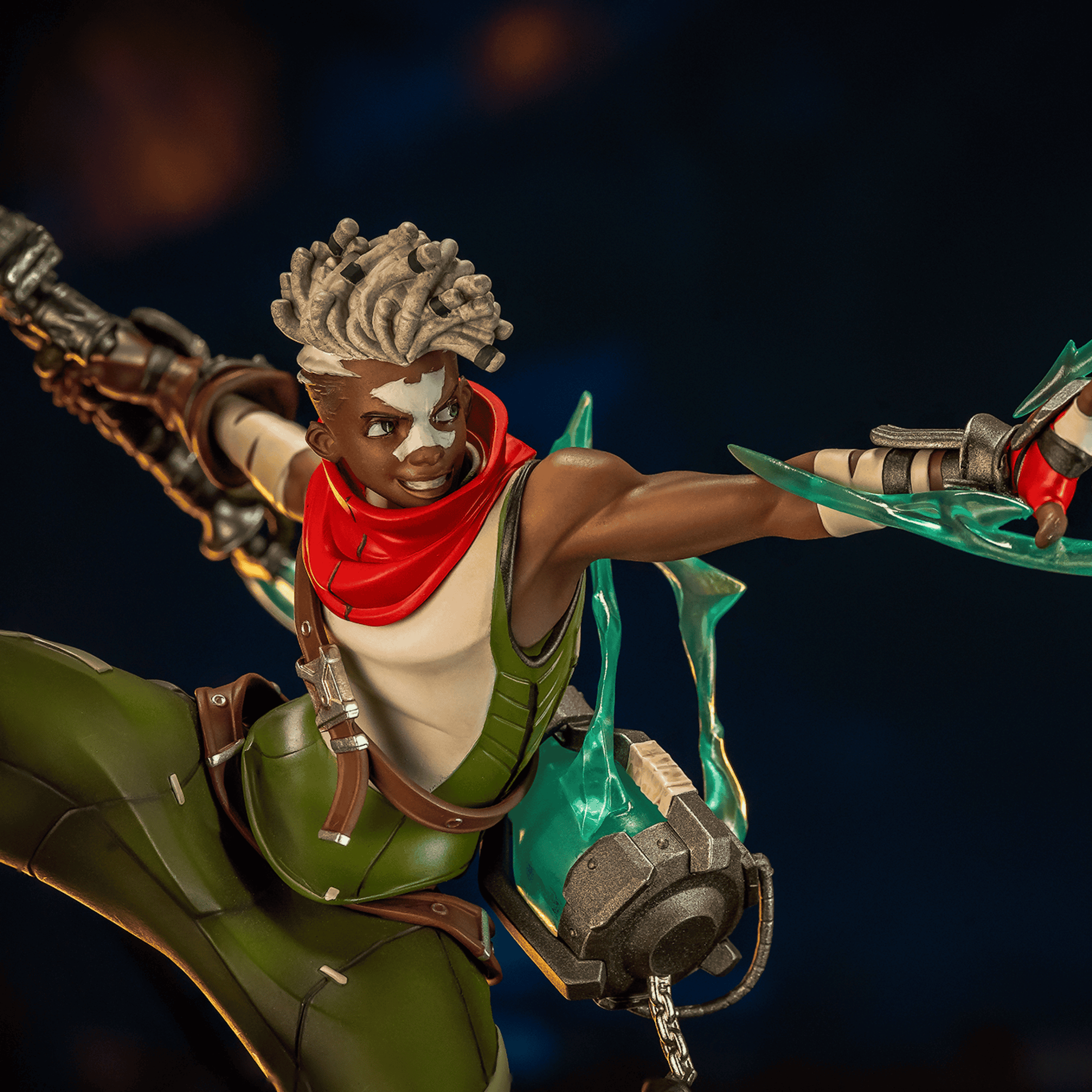 ekko 様 lint 2XKOᵀᴹ Ahri and Ekko 1/10 Scale Statue | Riot Games Store