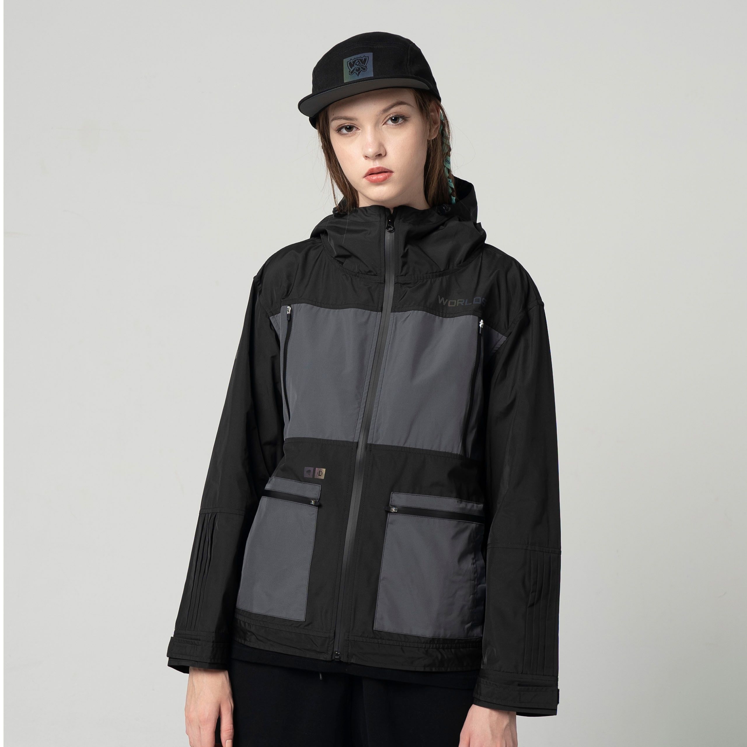 [REST&RECREATION] W WINDBREAKER ジャケット★新作★韓国★人気 Worlds 2020 TAKEOVER Windbreaker | Riot Games Store