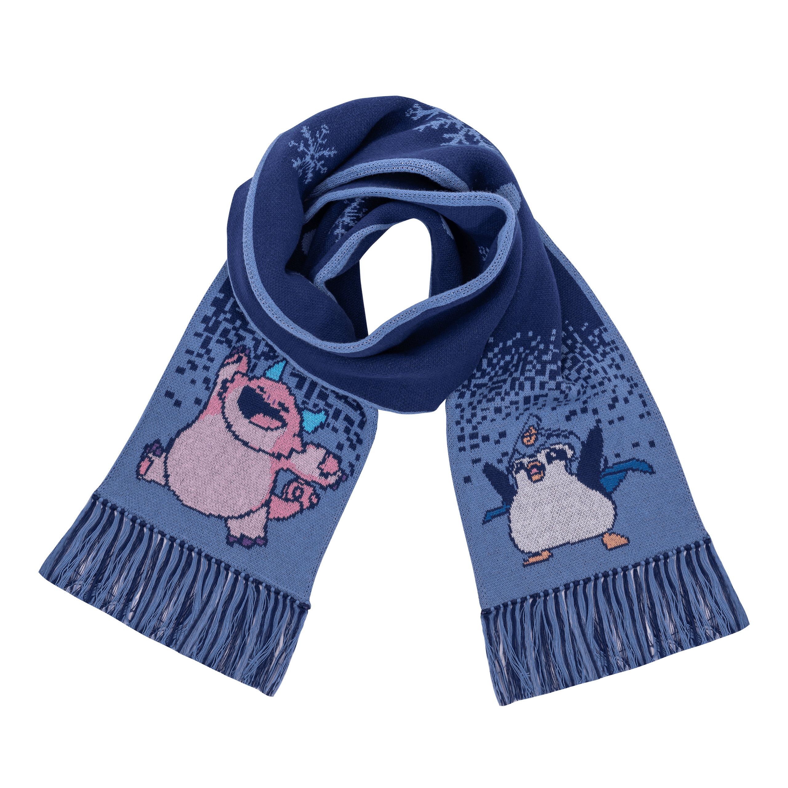 Teamfight Tactics™ Pengu and Choncc Holiday Scarf | Riot Games Store