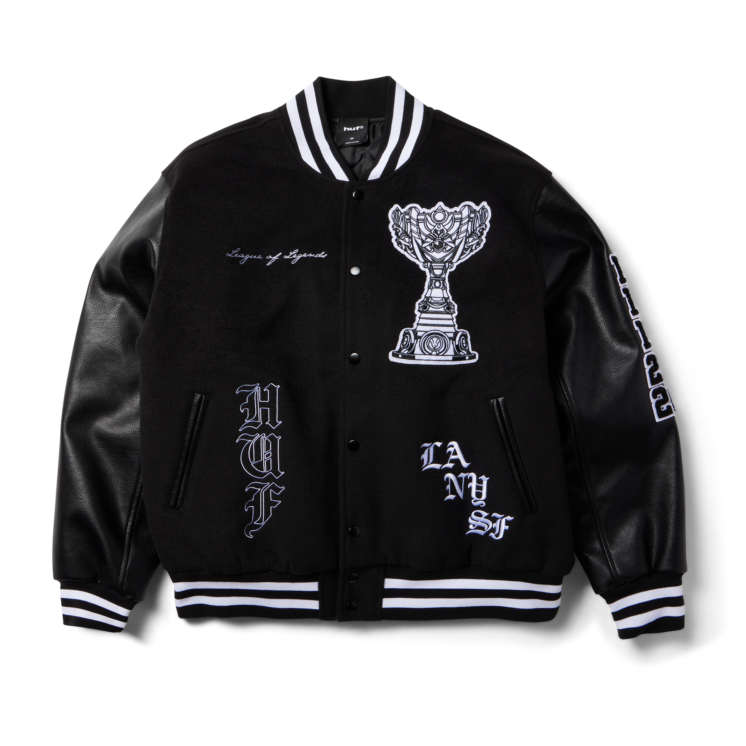 huf® x Worlds 2026 Varsity Jacket | Riot Games Store