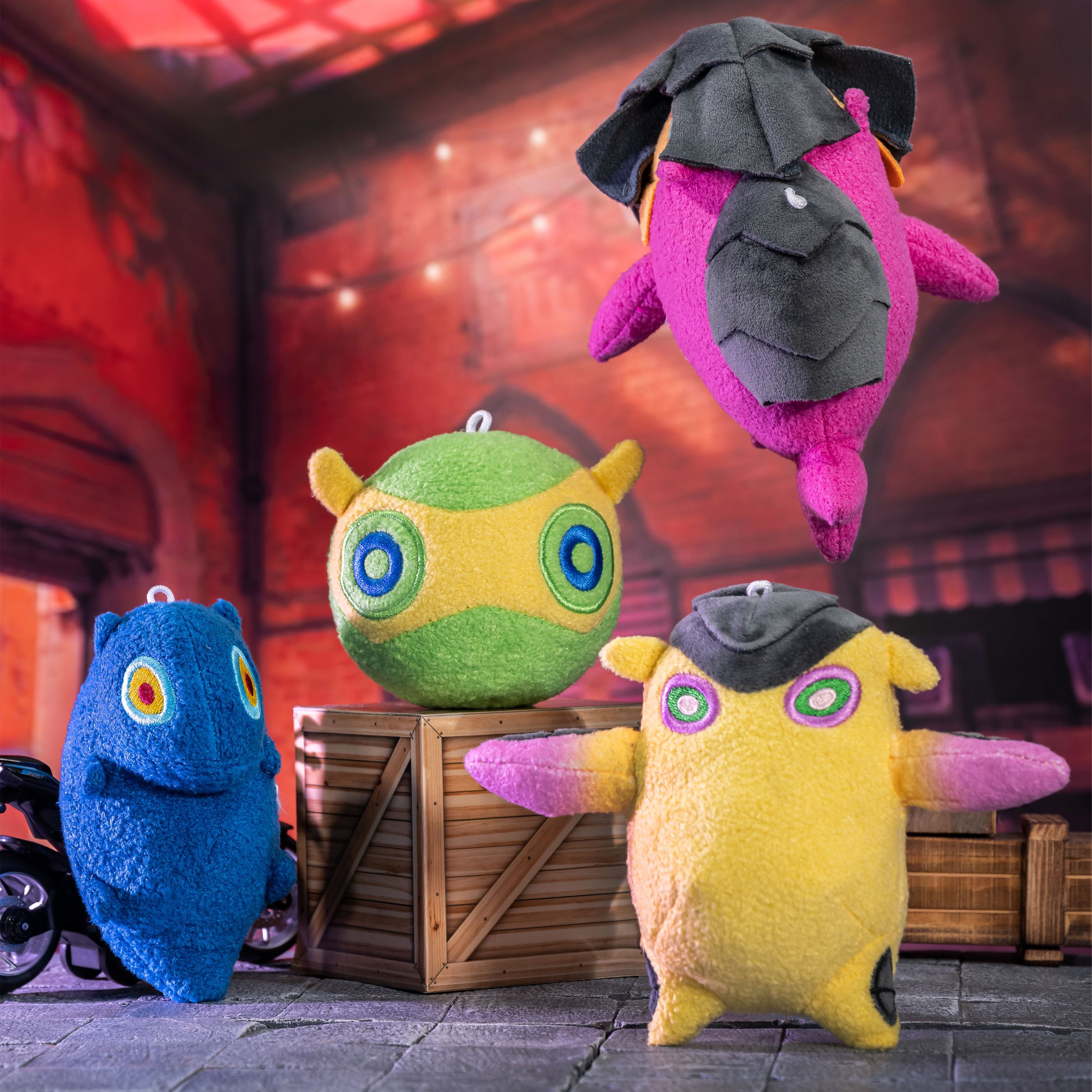 Gekko's Creatures Plush Keychain Set | Riot Games Store