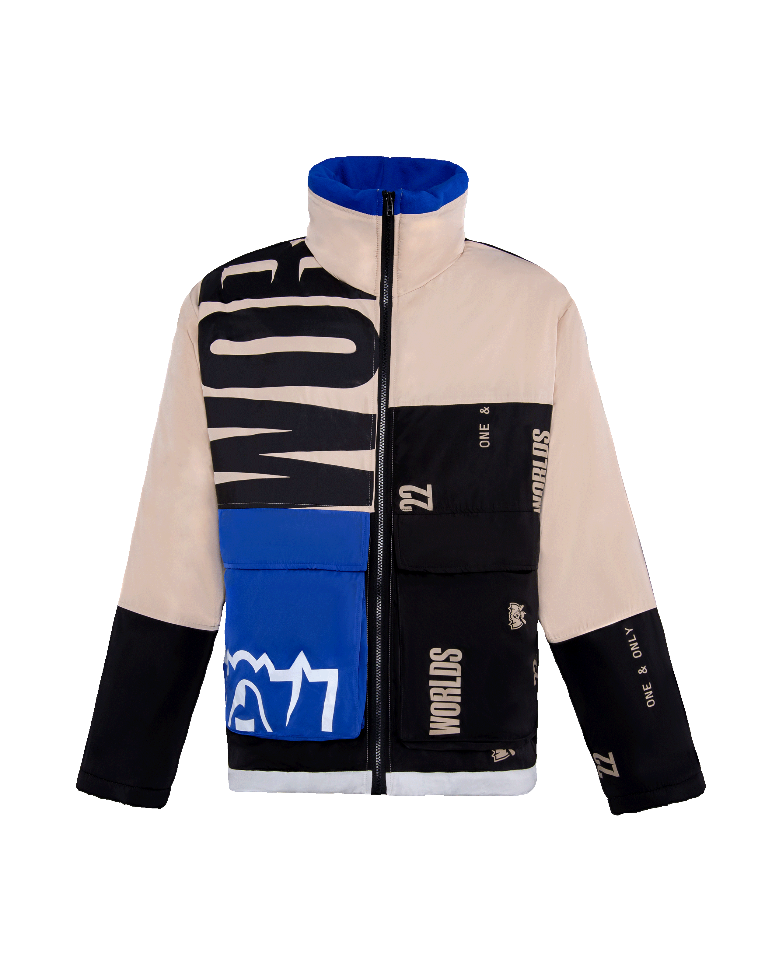 Worlds 2022 Tall Collar Puffer Jacket | Riot Games Store