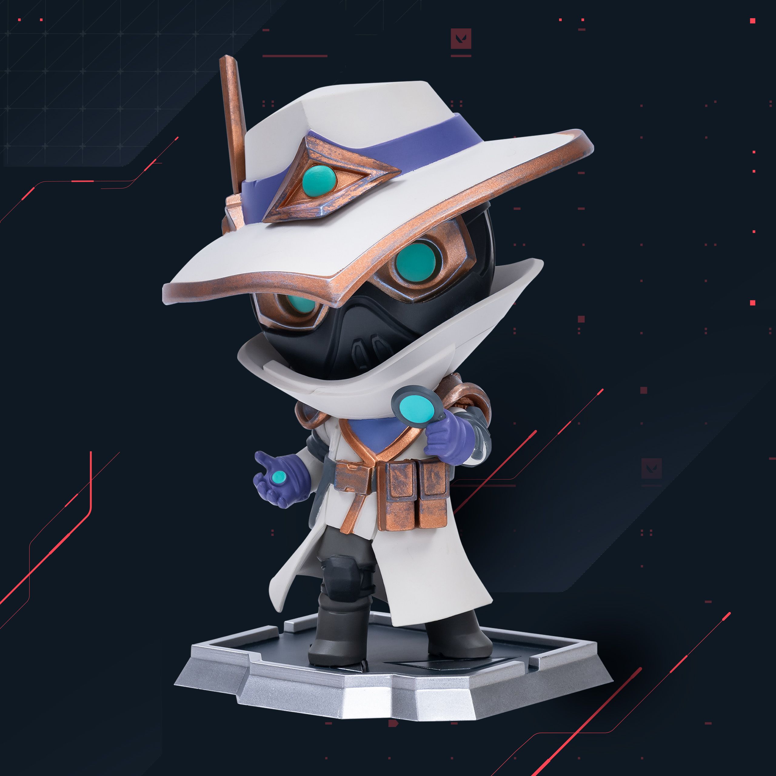 Statuetta Cypher Collezione Alfa VALORANT | Negozio Riot Games