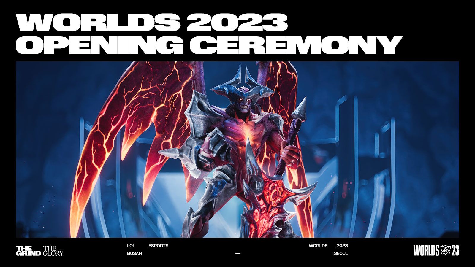 LoL Esports | Worlds 2023 Opening Ceremony Presented by Mastercard