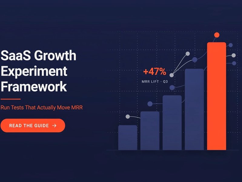 SaaS Growth Experiment Framework: Run Tests That Actually Move MRR