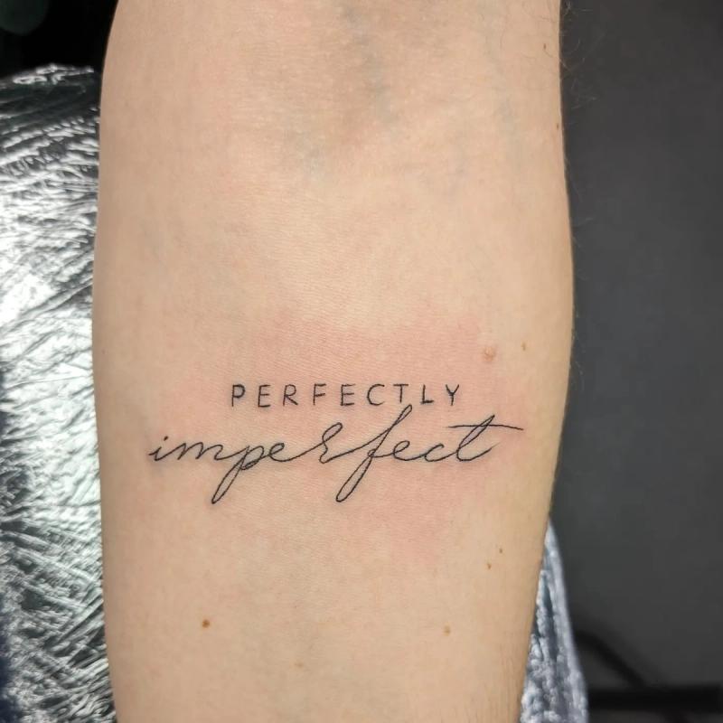 Perfectly imperfect