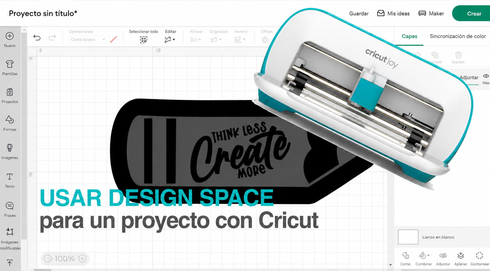 Personaliza las telas con Cricut y da tus primeros pasos en Design Space